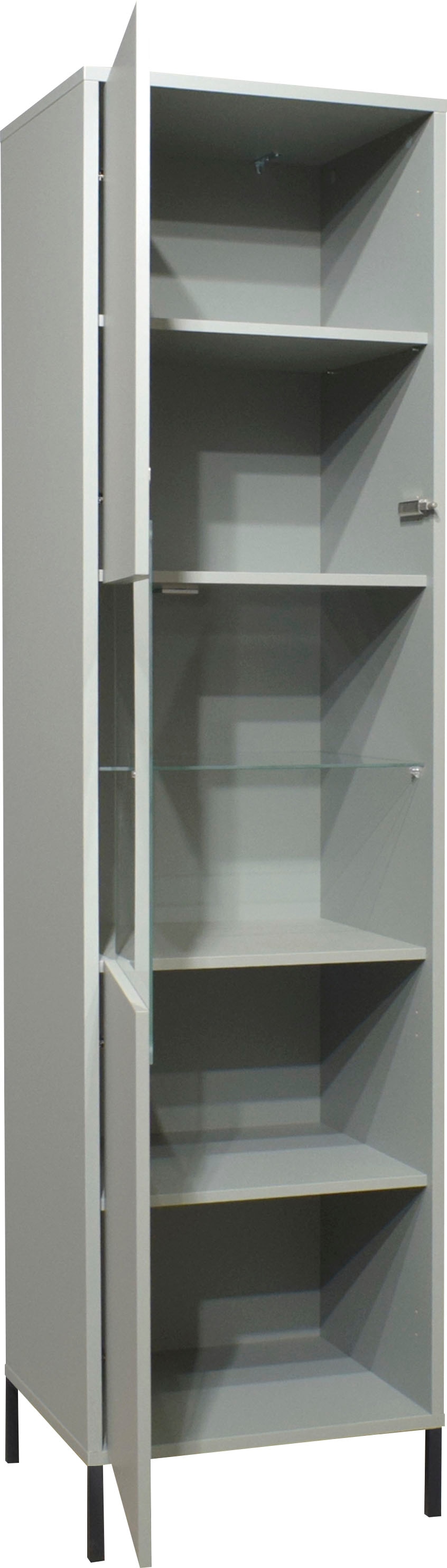Mäusbacher Standvitrine »Bonnie TOPSELLER!«, (OTTOs Choice), Vitrine mit wechselbarem Türanschlag