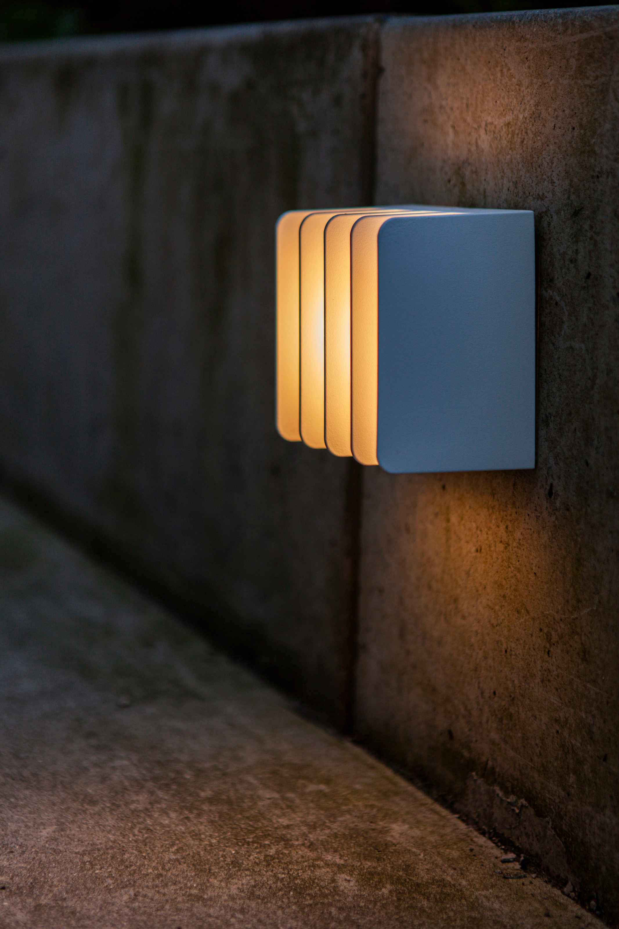 LUTEC LED Außen-Wandleuchte »GRIDY«, Leuchtmittel LED-Modul | LED fest integriert