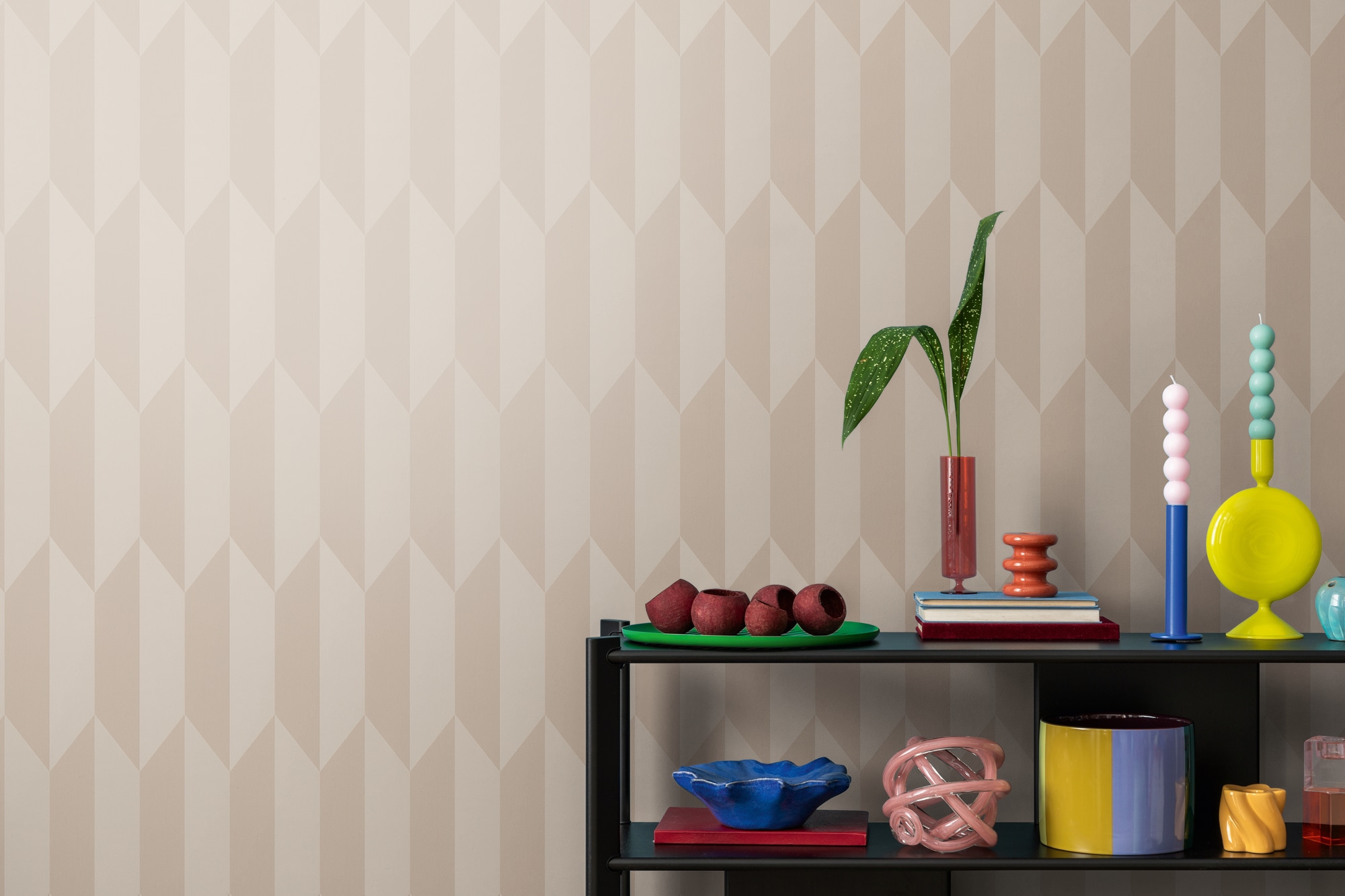 CosmoLiving by Cosmopolitan Vliestapete »Graphic Groove-Playful Tapete« glä günstig online kaufen