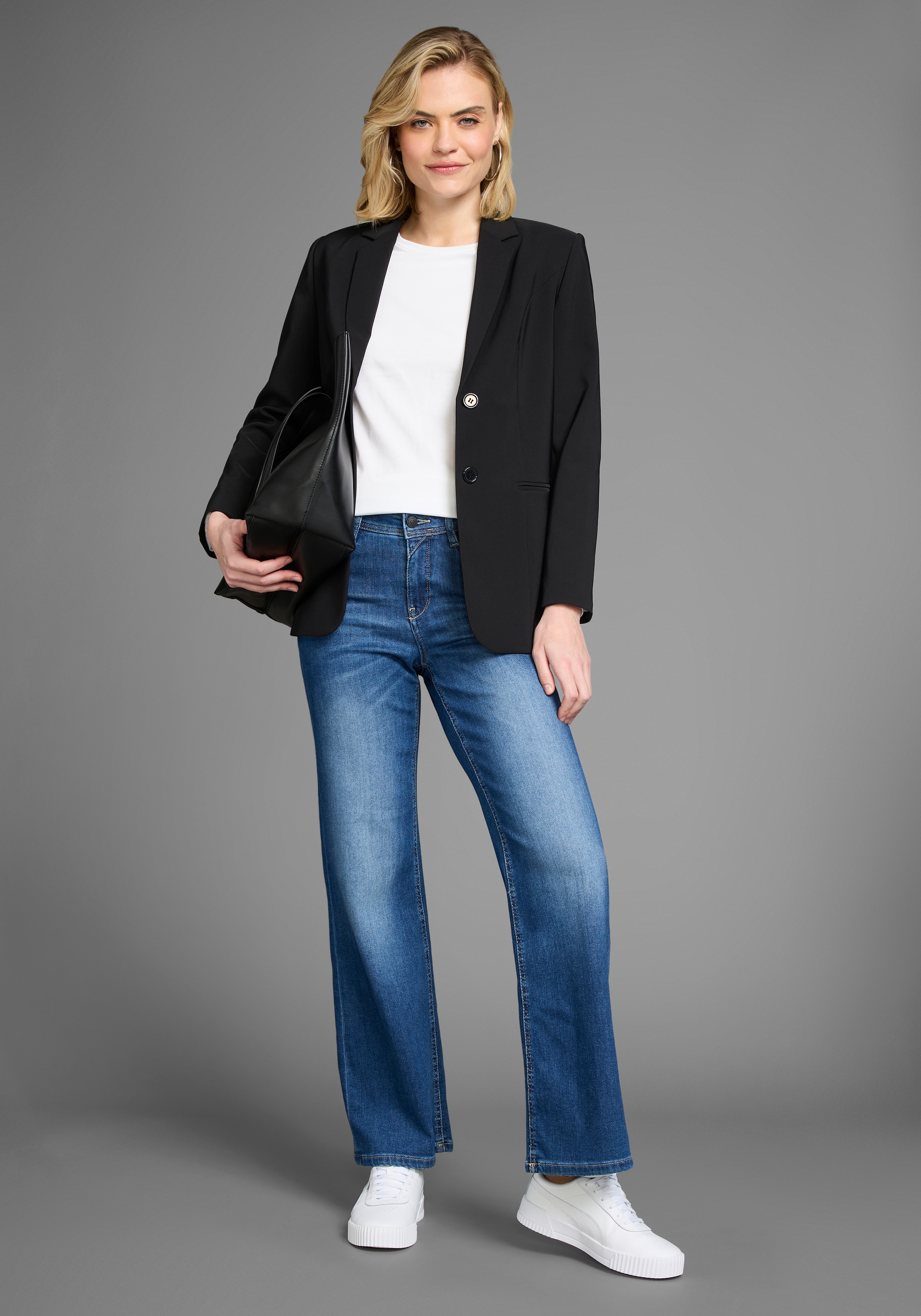 Laura Scott Longblazer, mit konstrastfarbigem Innenfutter