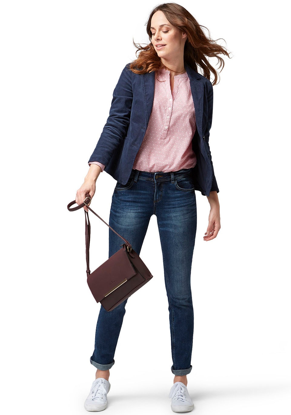 TOM TAILOR Straight-Jeans »Alexa Straight«, in 5-Pocket-Form