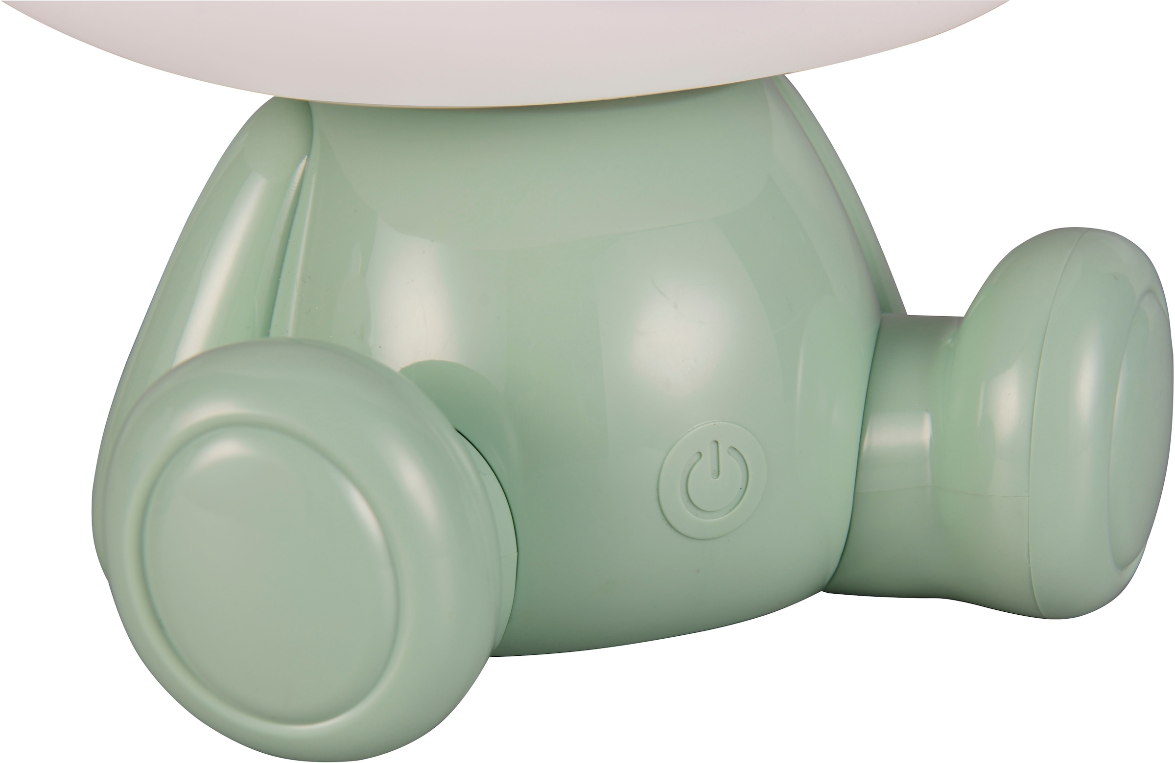 REALITY Leuchten LED Tischleuchte »CUTIE, Kinderzimmer Tischleuchte Nachttischleuchte Bären Optik, RGB«, 1 flammig, Leuchtmittel LED-Board | LED fest integriert, 0,3W 30 Lumen warmweiß 3000K, RGB Farbwechsel Modus, USB-Anschluss