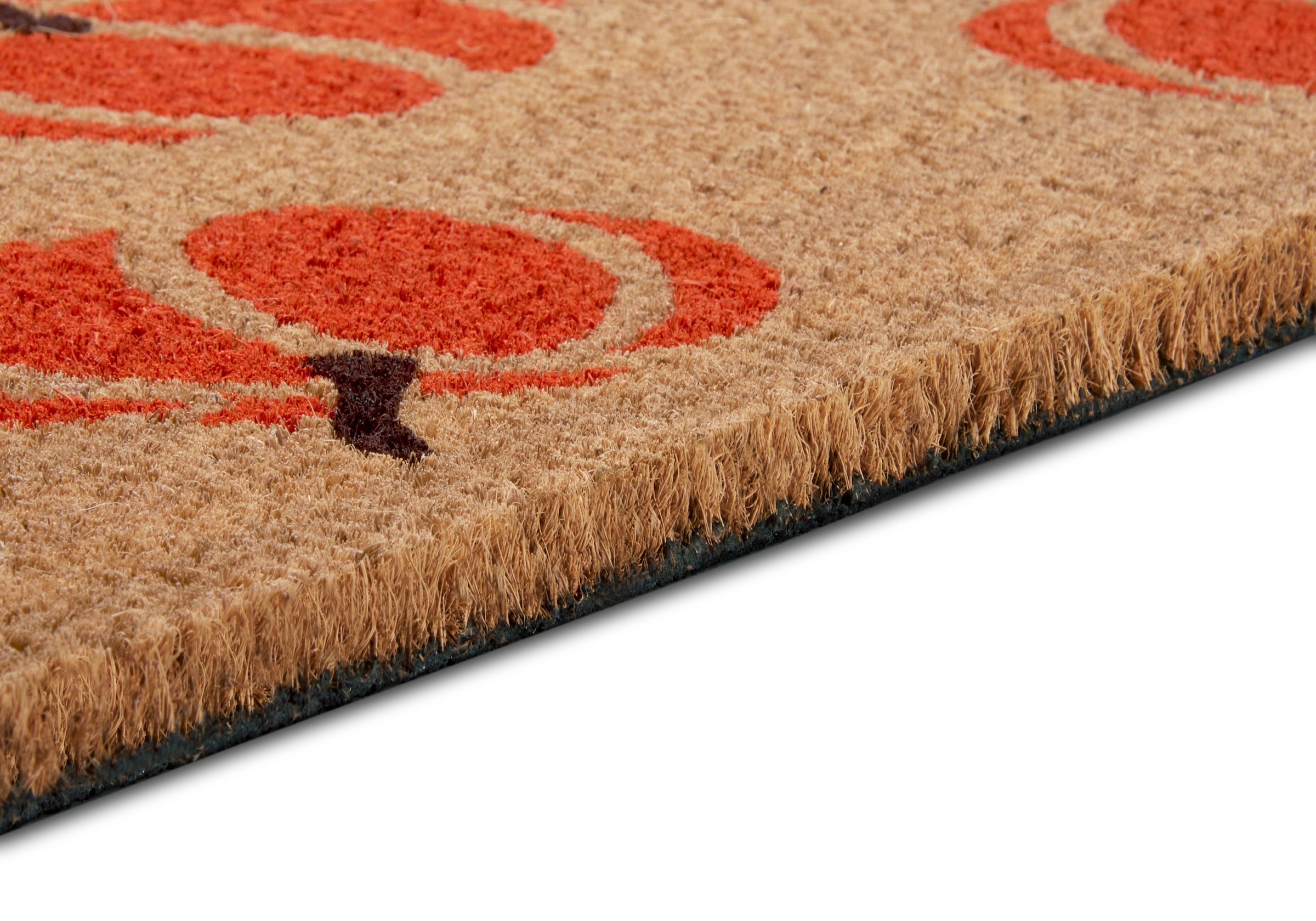 HANSE Home Fußmatte »Mix Mats Kokos Pumpkins, Türmatte«, rechteckig, 15 mm Höhe, Kokos, Schmutzfangmatte, Outdoor, Rutschfest, Innen, Kokosmatte, Flur