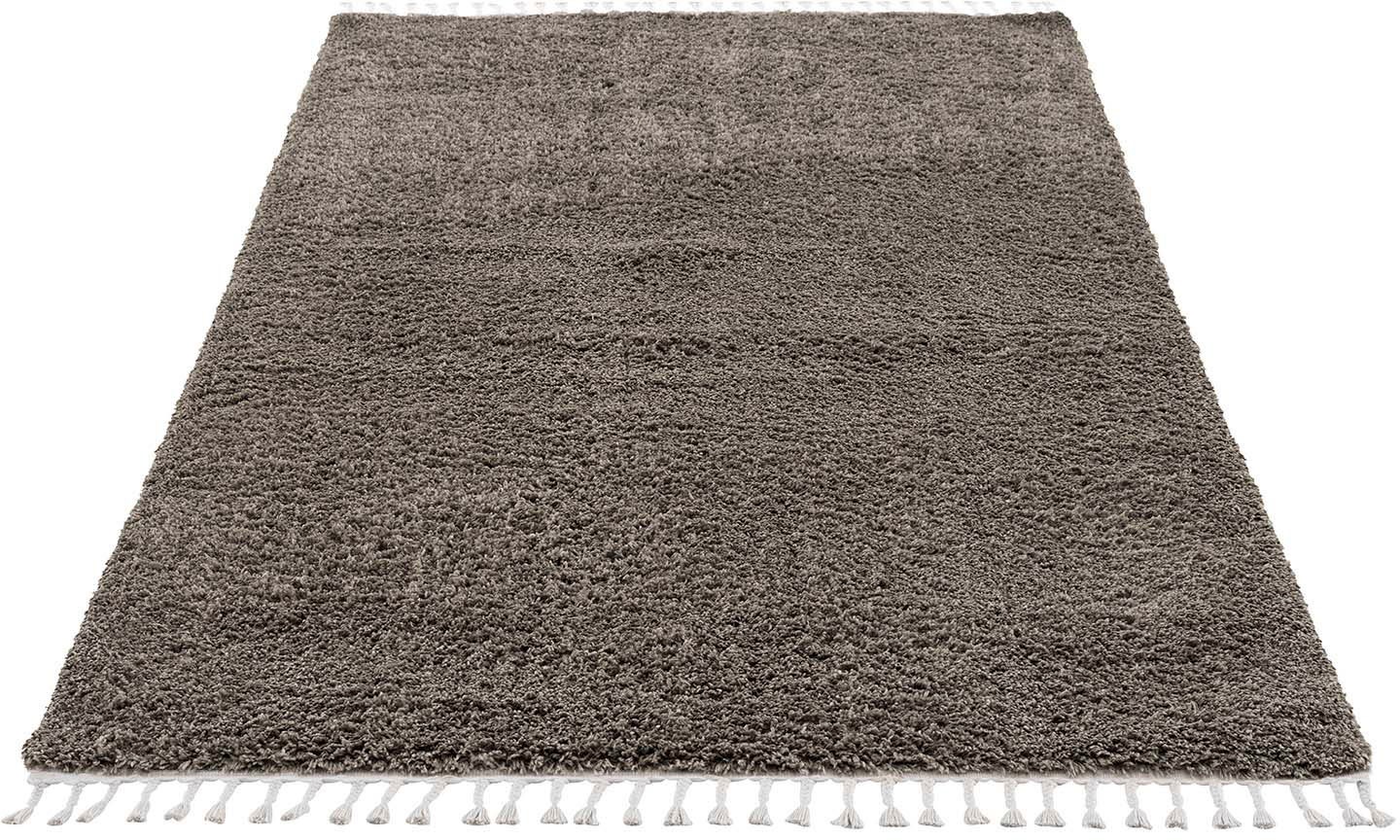 Carpet City Hochflor-Teppich »Pulpy 100«, rechteckig, 30 mm Höhe, Läufer, w günstig online kaufen