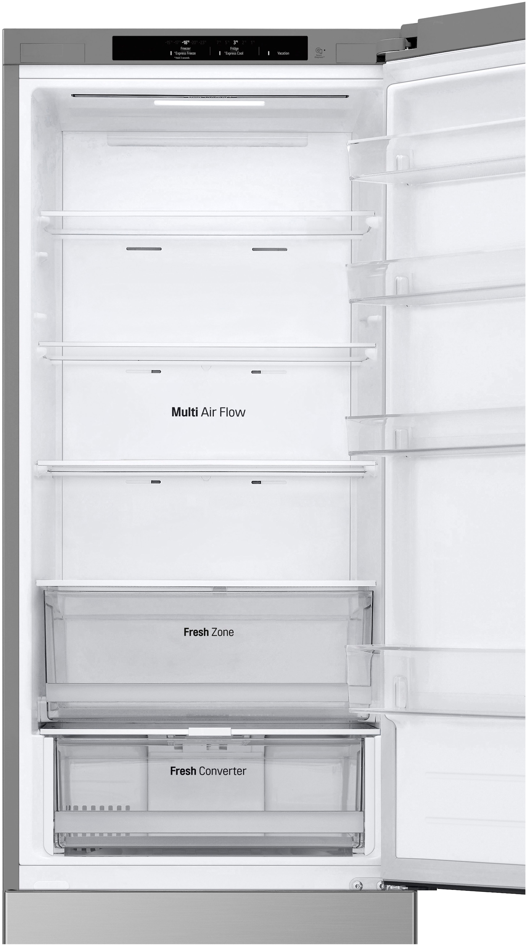 LG Kühl-/Gefrierkombination »GBV22NCBPY«, FRESHConverter® Schublade: variable Temperatur für mehr Frische