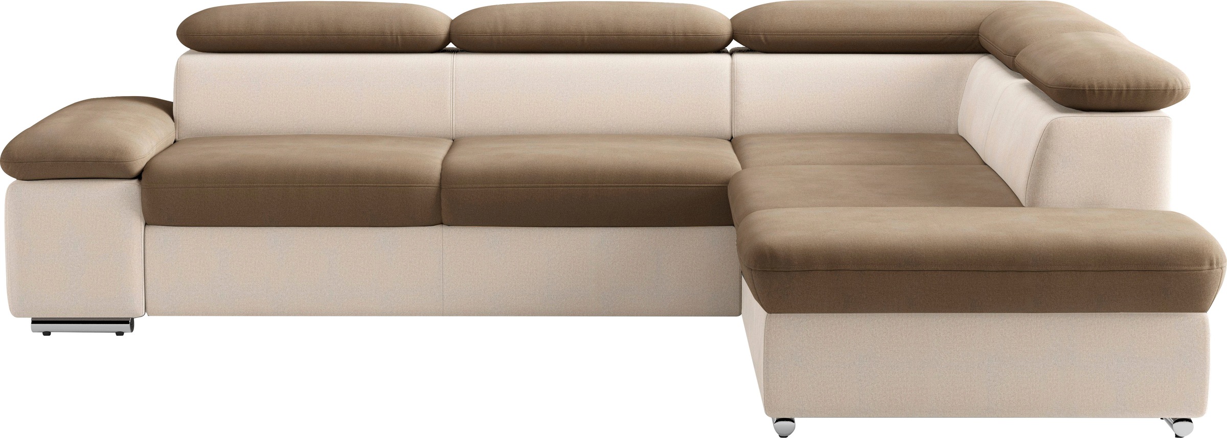 sit&more Ecksofa »Valentine L-Form, B: 272 cm« mit Arm- & Kopfteilverstellu günstig online kaufen