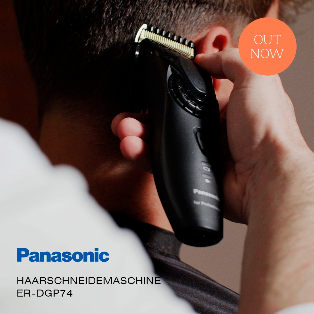 Linearmotor »Haarschneidemaschine kaufen Memory- mit Haarschneider 3 Panasonic Aufsätze, Online-Shop ER-DGP74«, Constant Effect, Control im
