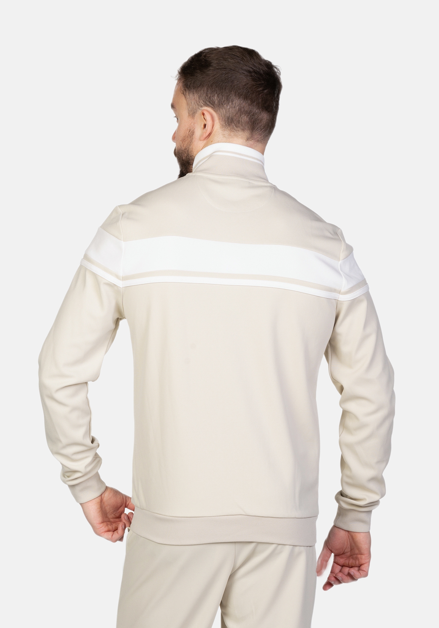 Sergio Tacchini Trainingsjacke »DAMARINDO TRACK TOP Herren«, ohne Kapuze, Trainingsjacke Herren, leichte Jacke, Retro, Sportjacke, Outdoor, Sale