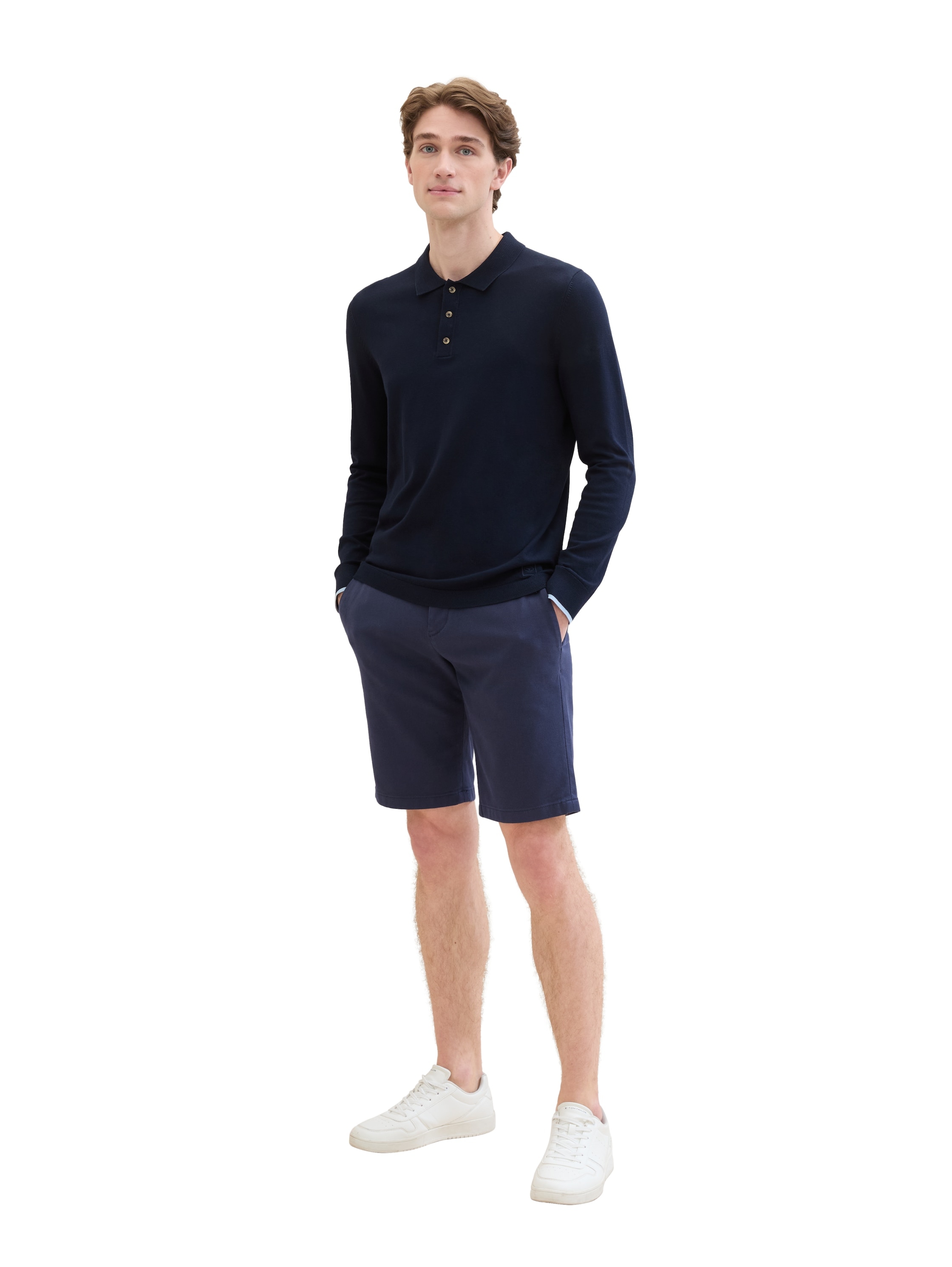 4. Bild von TOM TAILOR Chinoshorts »TRAVIS«, mit Zig Zag - Struktur