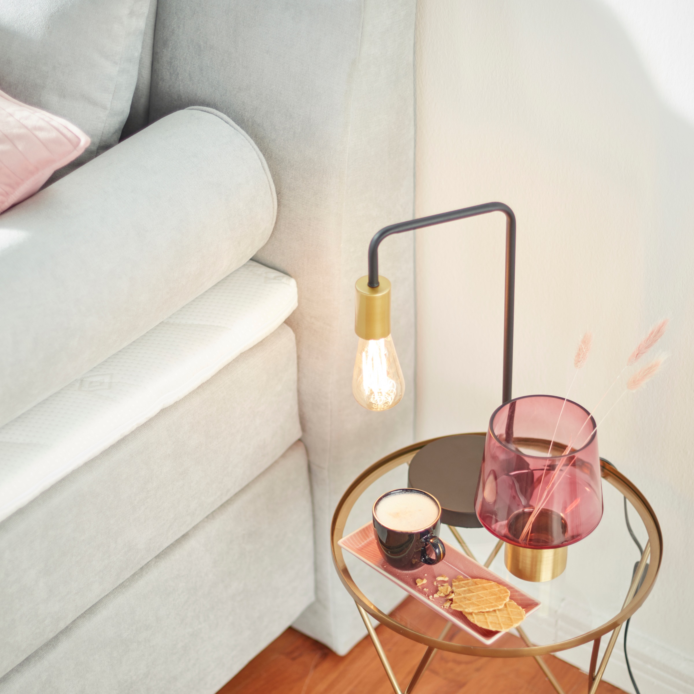 Home affaire Dekokissen »Océane« passend zum Bett Oceáne in Samtvelours und Feinstruktur, 2-er Set