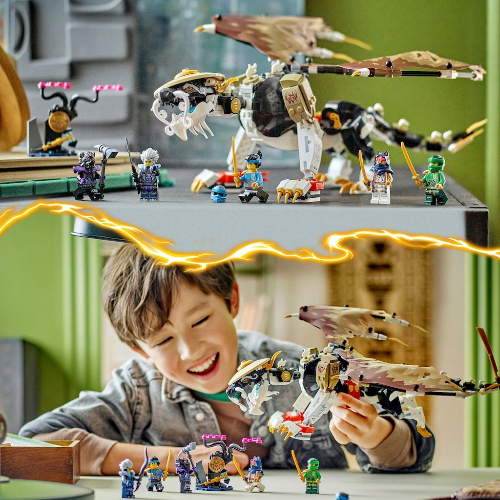 LEGO® Konstruktionsspielsteine »Egalt der Meisterdrache (71809), LEGO Ninjago«, (532 St.)