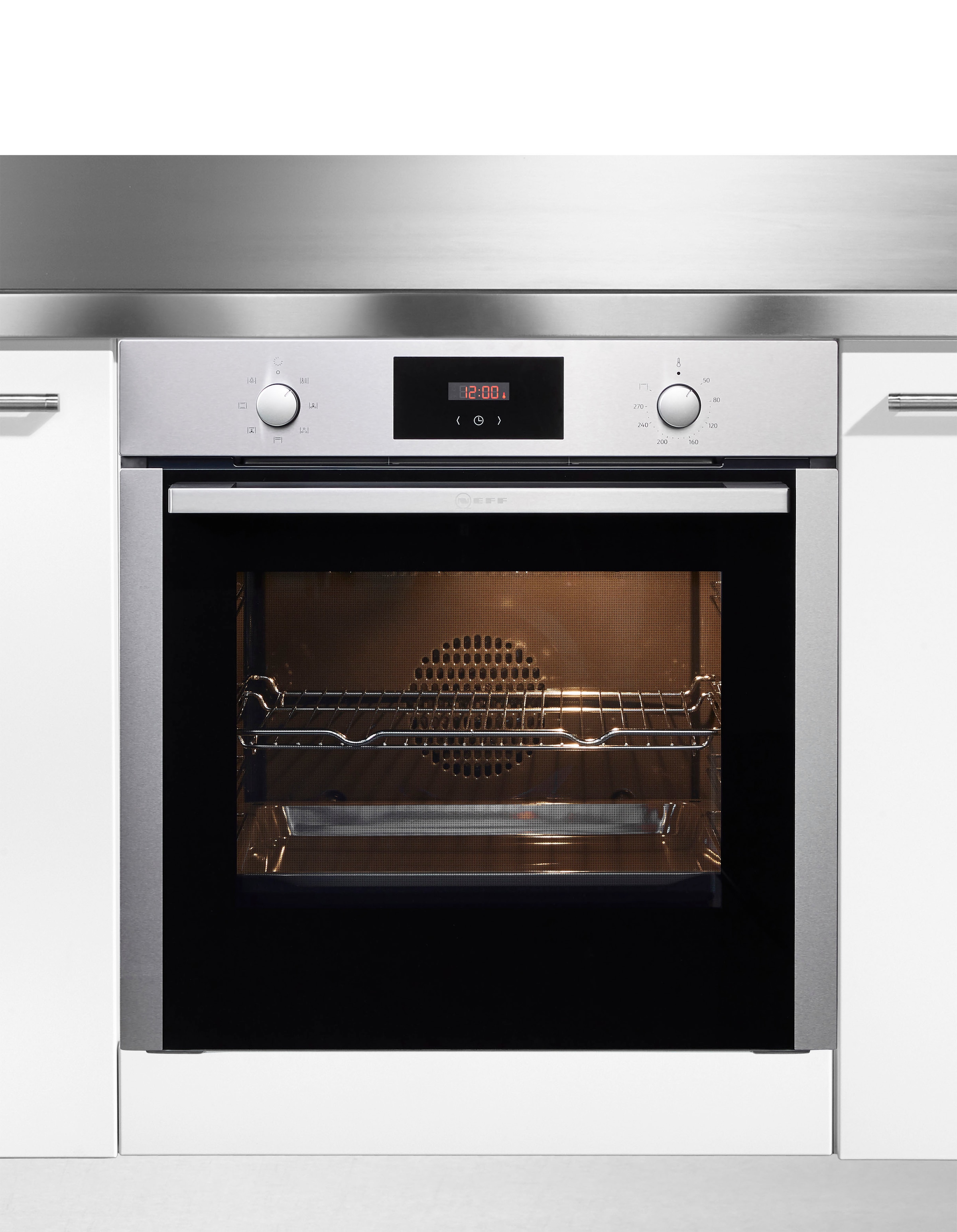 NEFF Backofen »B1CCC0AN0«, N 30, B1CCC0AN0, mit Teleskopauszug nachrüstbar, CircoTherm®-Heißluft