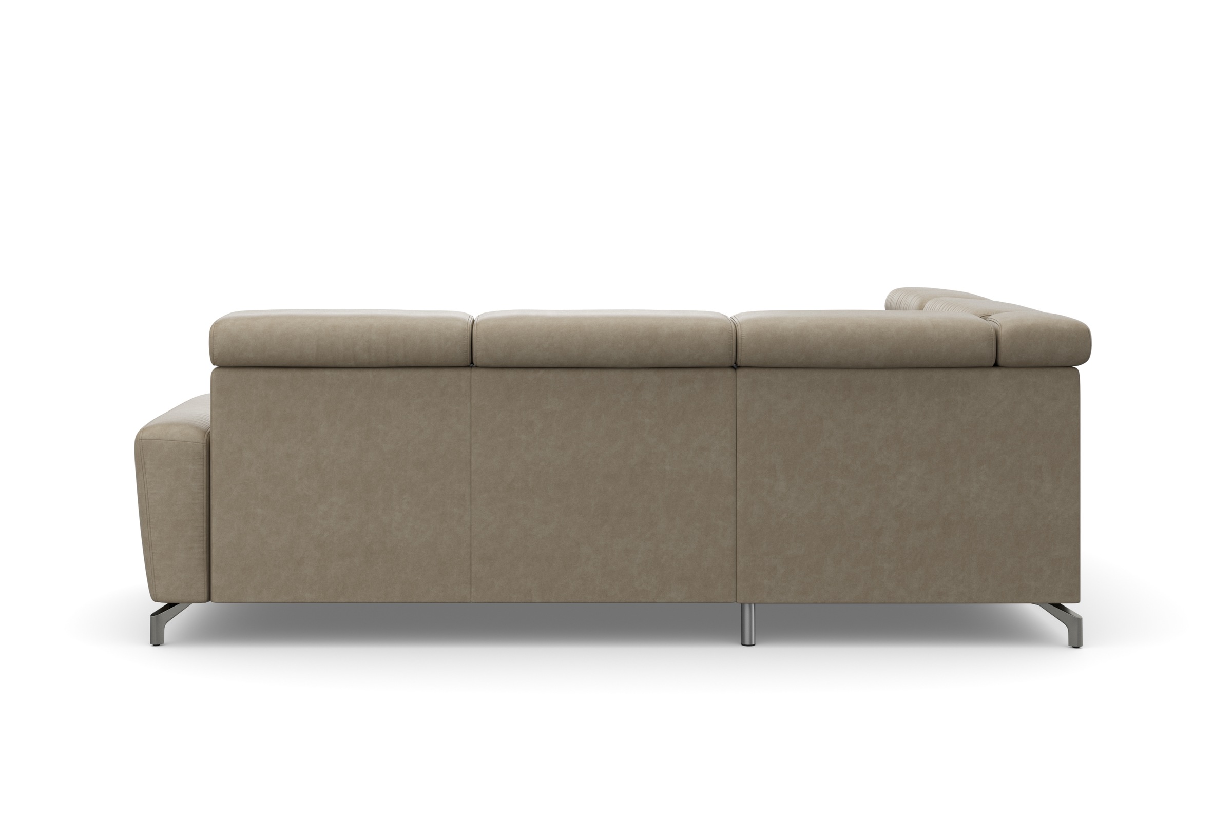 sit&more Ecksofa »Scarlett L-Form«, inklusive Kopfteilverstellung, wahlweise mit Bettfunktion, Bettkasten