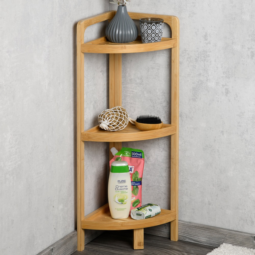 KESPER® Eckregal »Eck-Regal aus Bambus, FSC«, (1 St.), Höhe ca. 70 cm günstig online kaufen