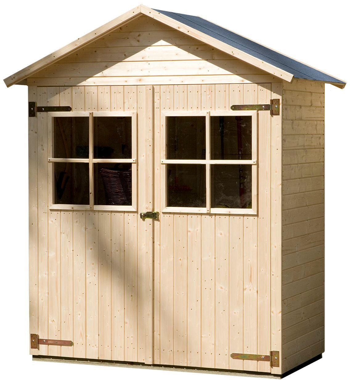 weka Gerätehaus »Garten-/Terrassenschrank 357 Gr.2« natur, Satteldach, 14 m günstig online kaufen