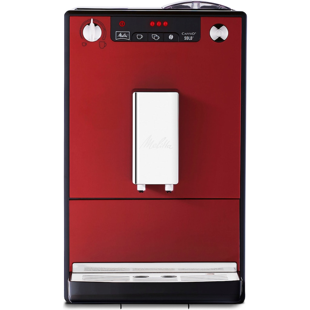 Melitta Kaffeevollautomat »Solo® E950-204, chili-red«