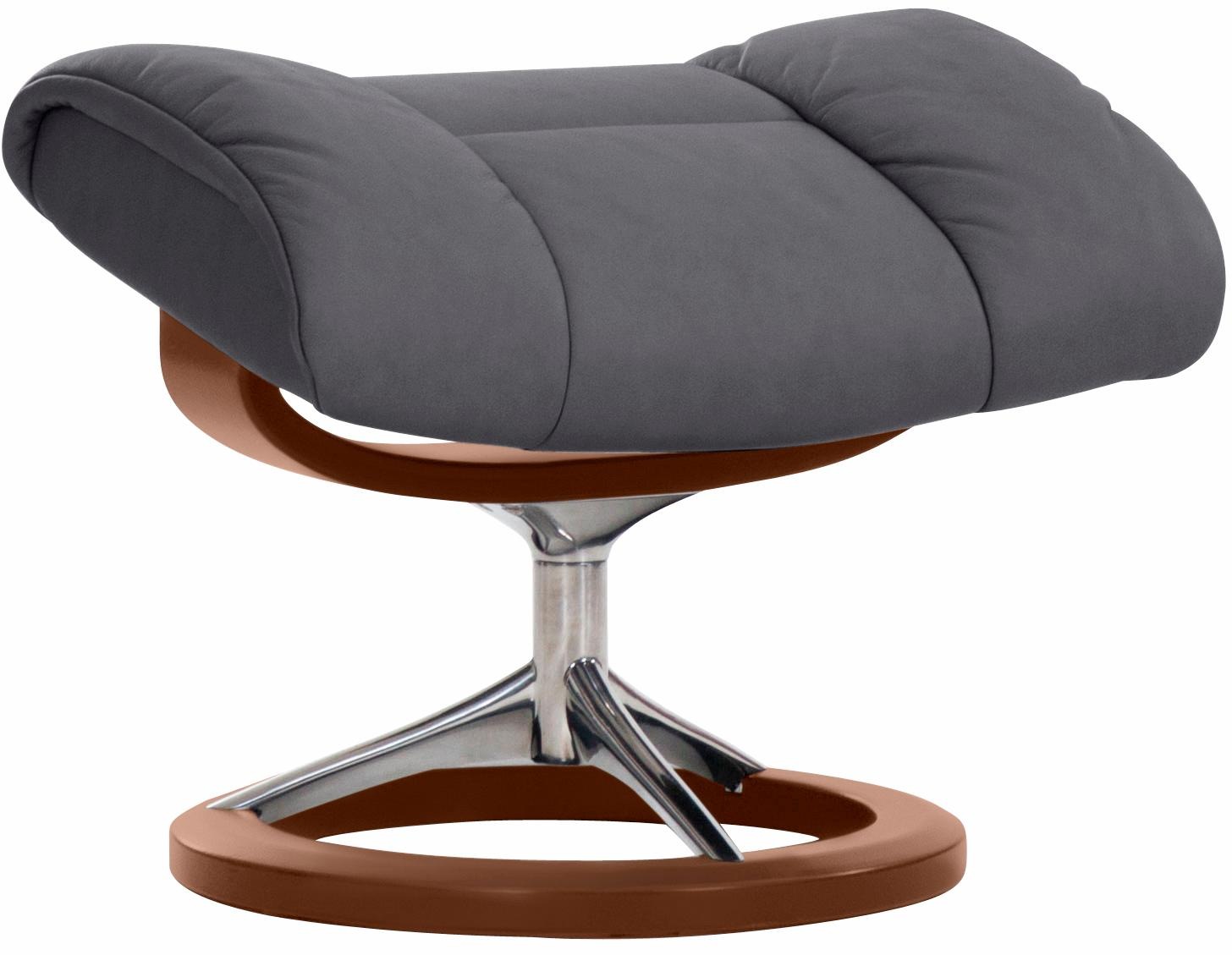 Stressless® Hocker »Ruby«, mit Signature Base, Gestell Eiche, Wenge, Braun & Schwarz