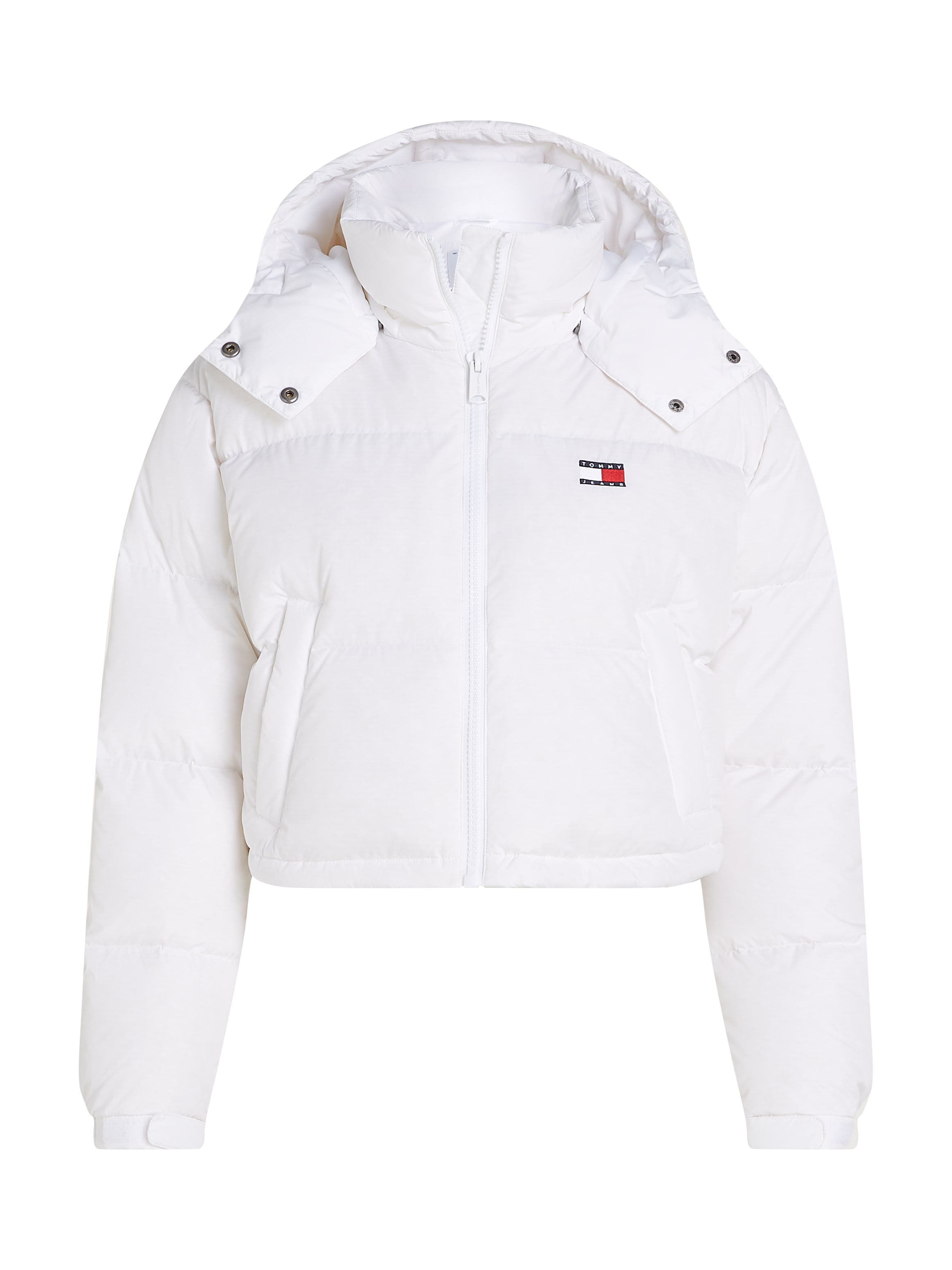 Tommy Jeans Steppjacke »TJW CRP ALASKA PUFFER«, mit Kapuze, mit Logostickereien