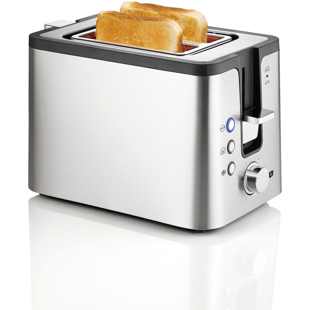 Unold Toaster »2er Kompakt 38215«, 2 kurze Schlitze, für 2 Scheiben, 800 W