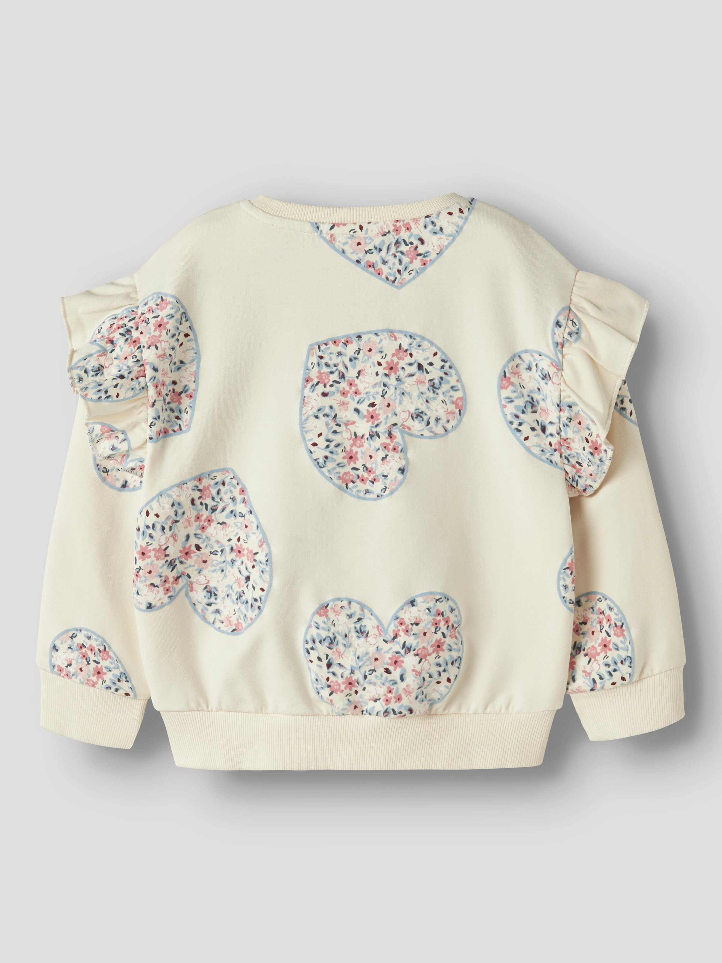 Name It Sweatshirt »NMFKIWILE LS NREG SWEAT UNB«, Baumwollmischung, regular fit

