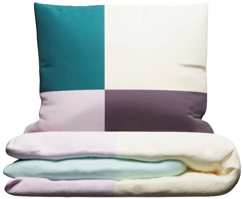 Grund Bettwäsche »Blocca Bettwäsche« 2 tlg. tlg. Aus 100% Baumwollsatin gefertigt