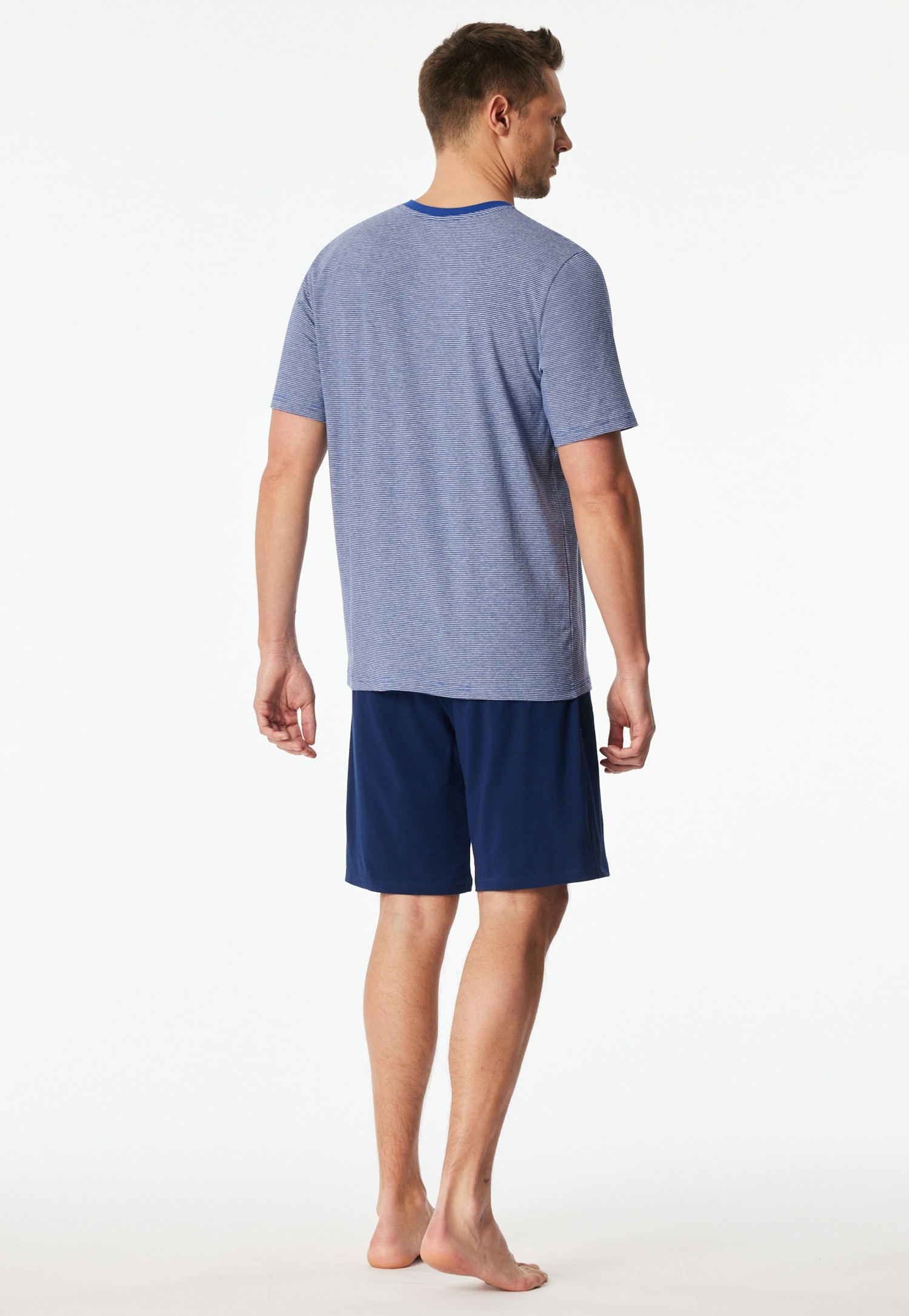 Schiesser Shorty »95/5 Nightwear« 2 tlg. mit V-Ausschnitt, Kurzarm, in weicher Single-Jersey Qualität