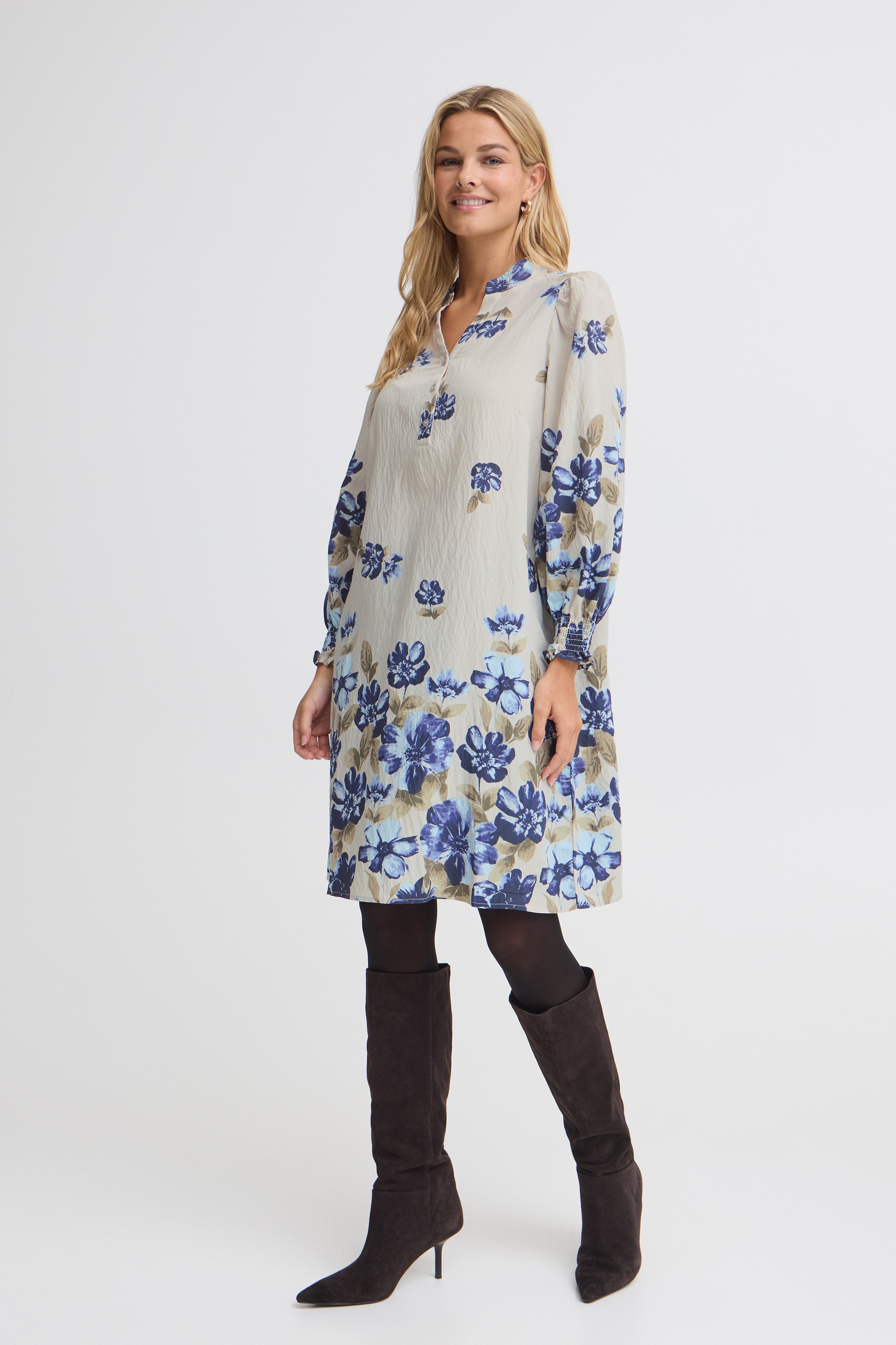 fransa Midikleid »Damen Casual FRCARRIE«