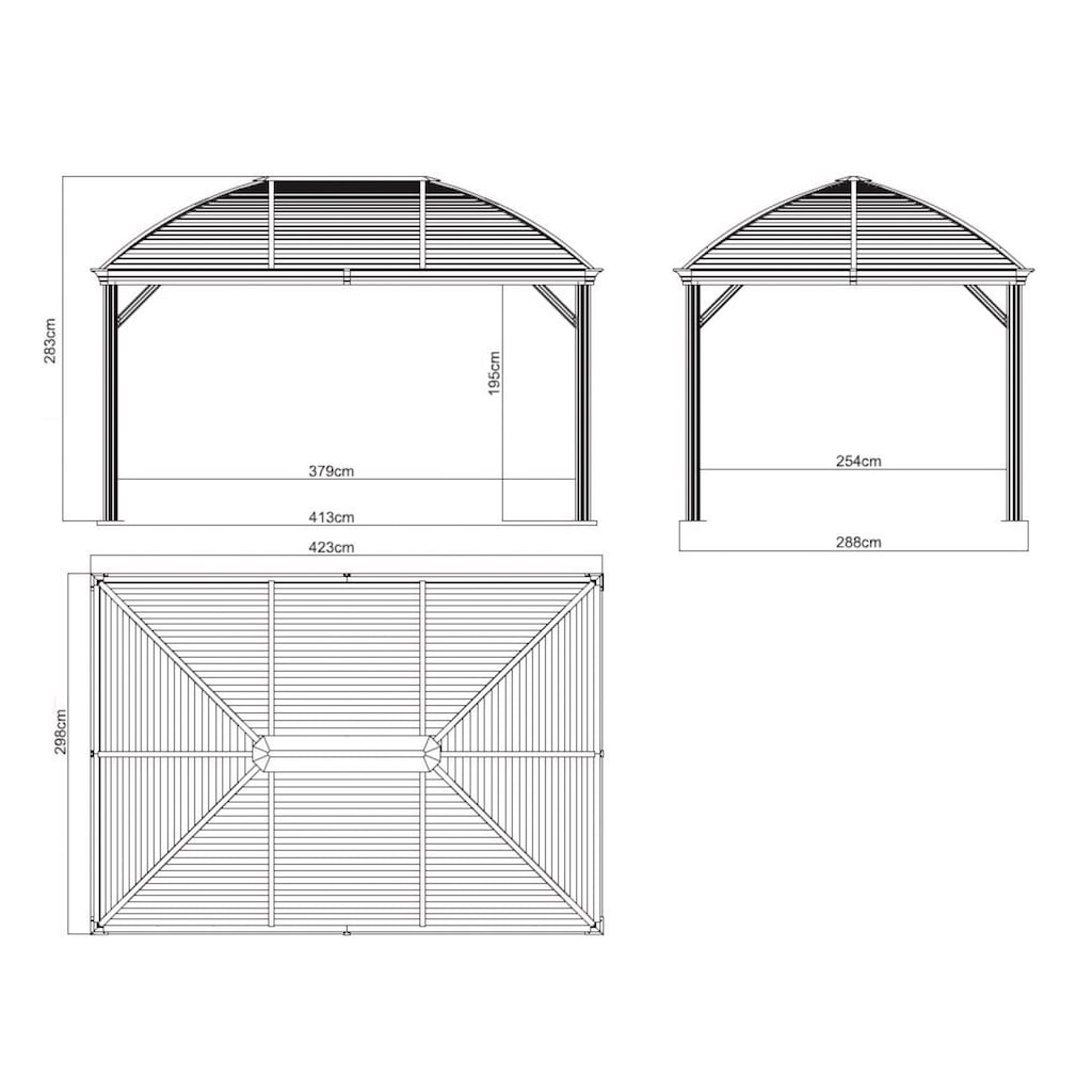 Sojag Pavillon »Moreno 10x14«