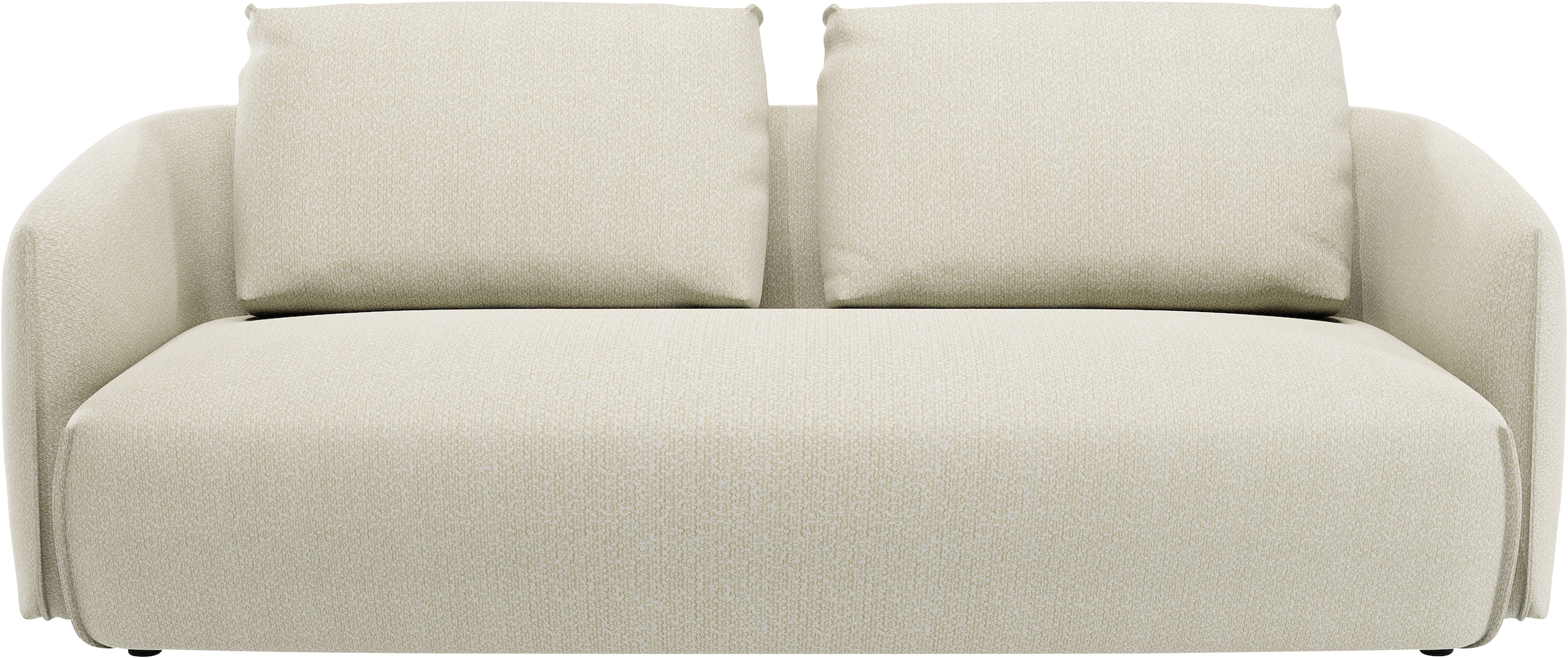 Guido Maria Kretschmer Home&Living 3-Sitzer »Shawn Designsofa mit elegant geschwungen Armlehnen, bequem«, organischer Form, mit hochwertigem Bezug