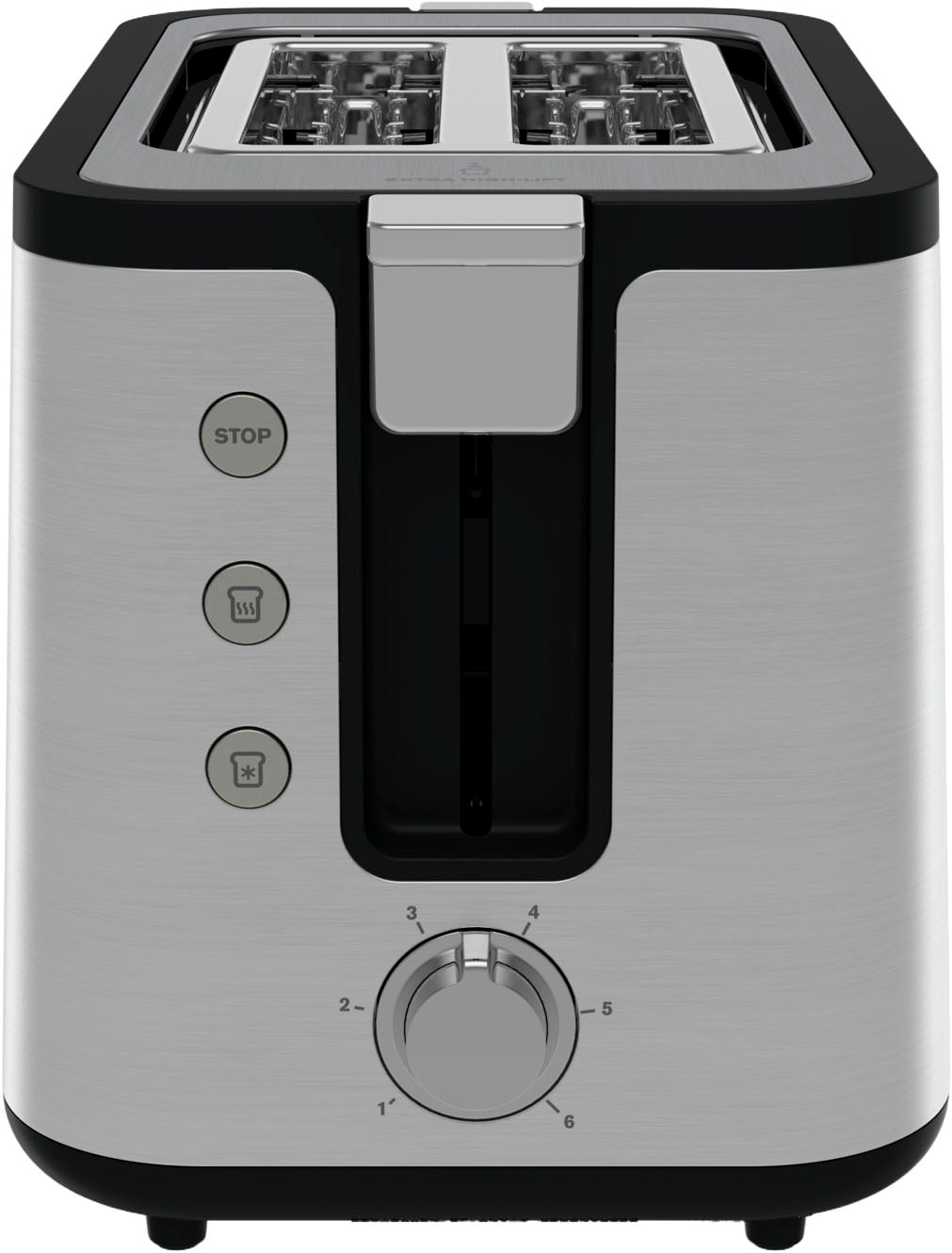 Krups Toaster »KH442D Control Line, 6 Bräunungsstufen, herausnehmbare Krümelschublade« 2 kurze Schlitze für 2 Scheiben 850 W 6 Stufen, erweiterte Funktionen, Hebefunktion, Krümelschublade