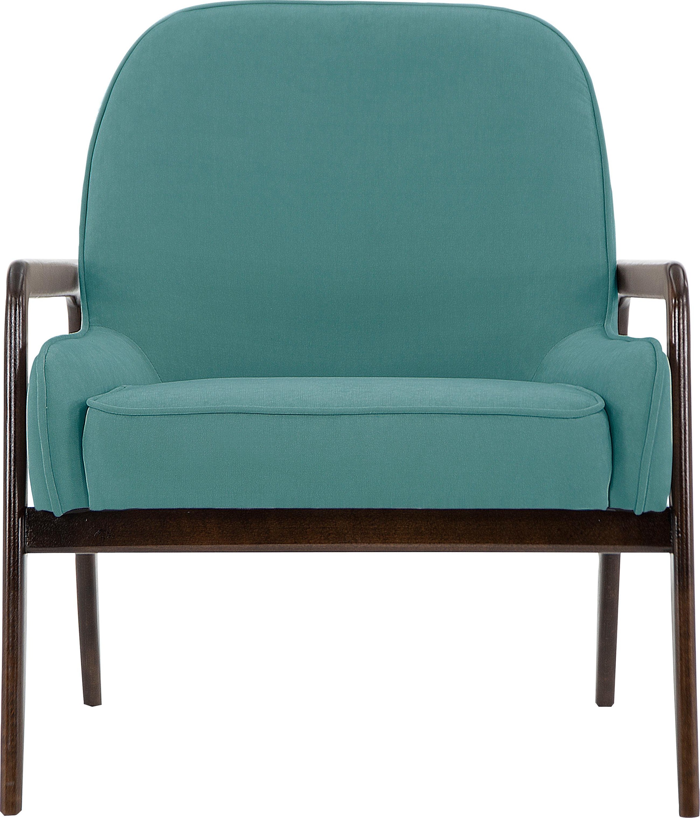 Home affaire Sessel »Braga« wahlweise mit Gestell aus Eiche in dunkel oder günstig online kaufen