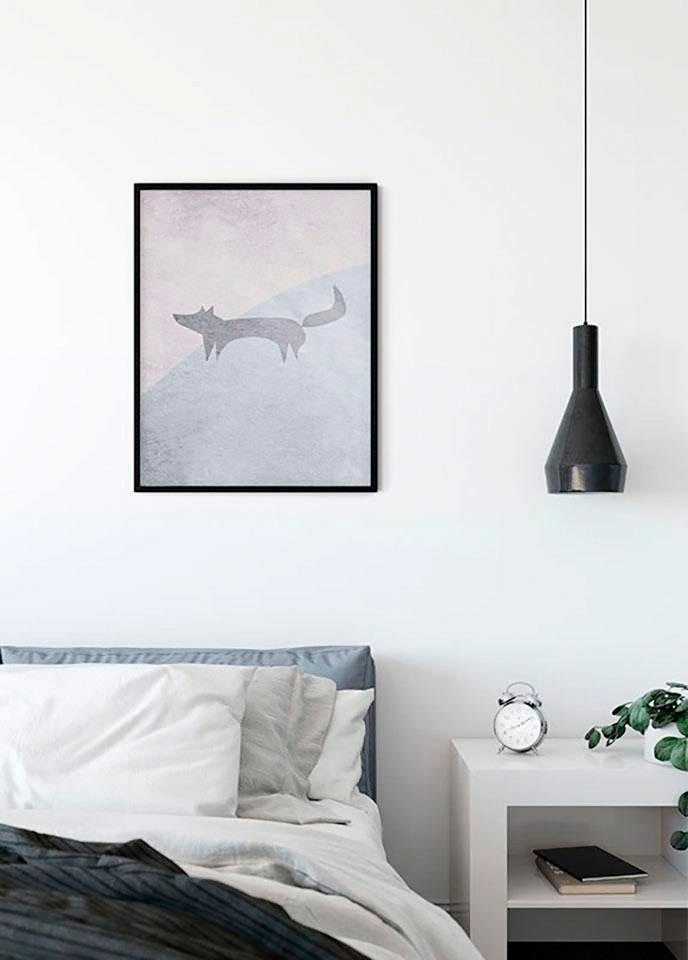 Komar Bild »Wild and Free Fox«, Tiere, (1 St.), Wandbild zur Dekoration - ohne Rahmen