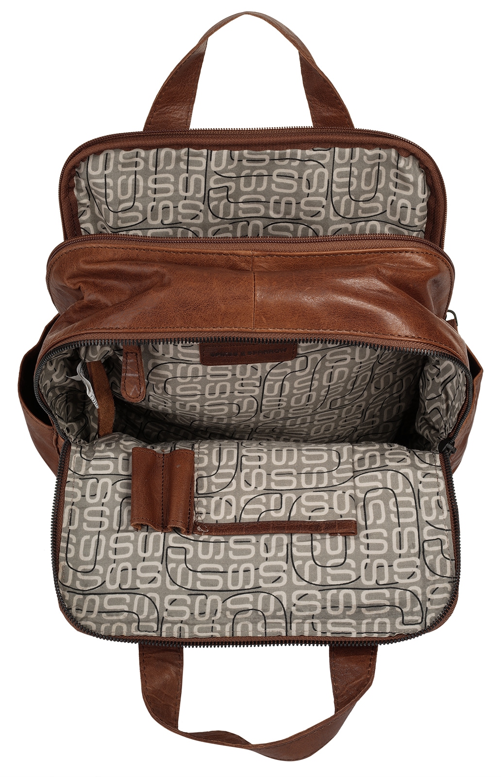 Spikes & Sparrow Cityrucksack echt Leder