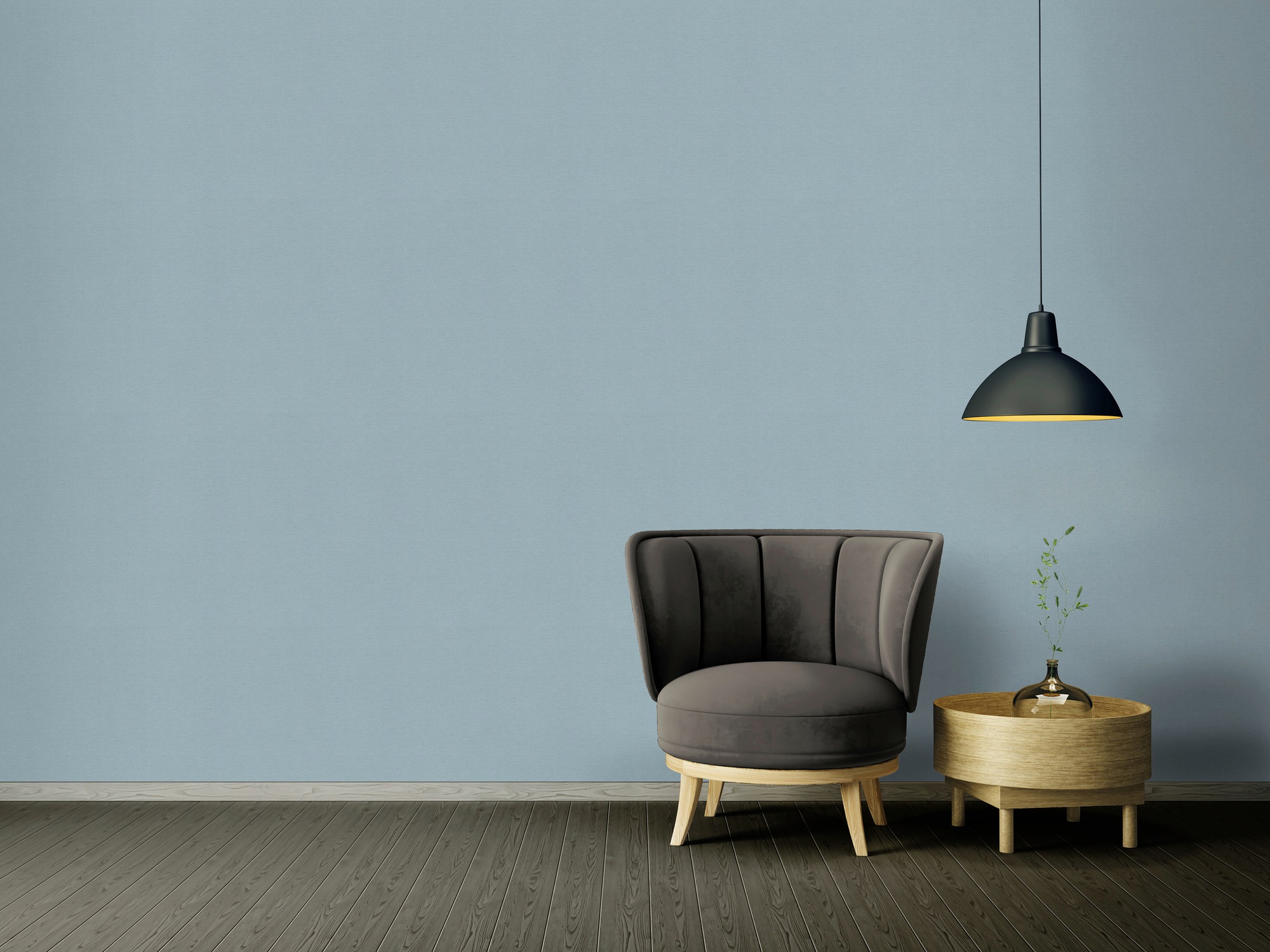 A.S. Création Vliestapete »Ethnic Origin Uni«, uni-einfarbig-unifarben, Tapete einfarbig Tapeten Wohnzimmer Schlafzimmer Küche modern Design
