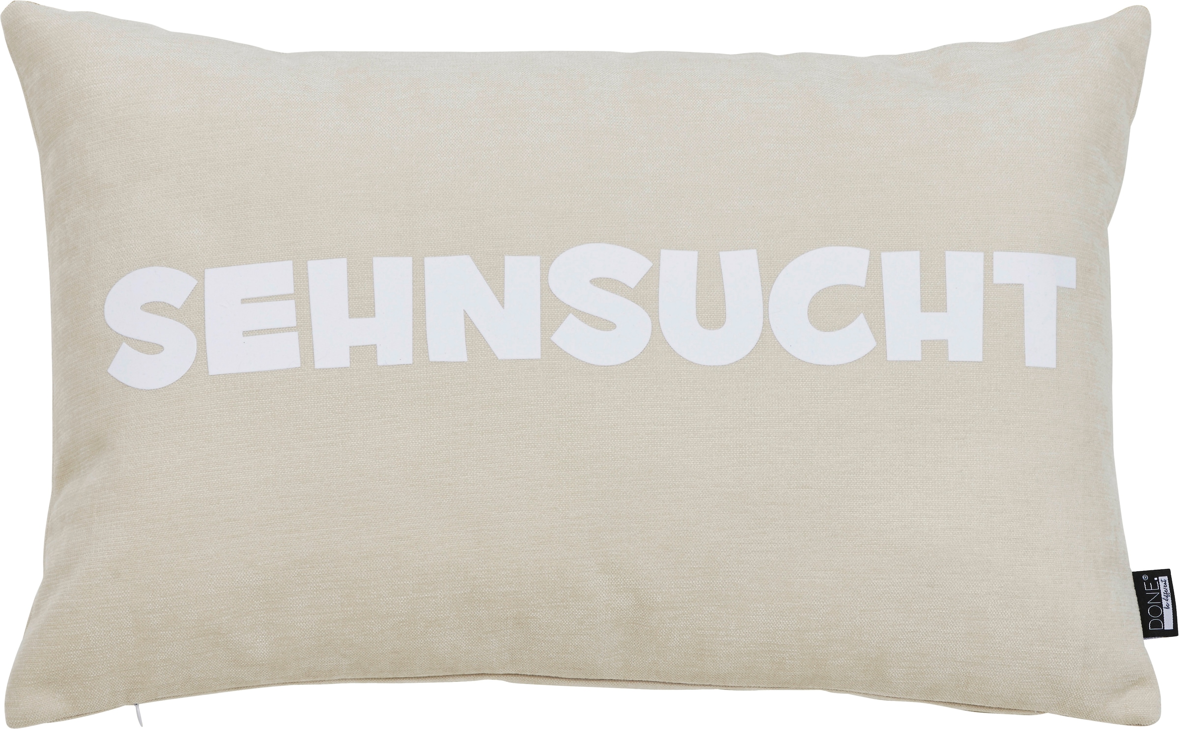 done.® Dekokissen »SEHNSUCHT« Extra weiche Haptik