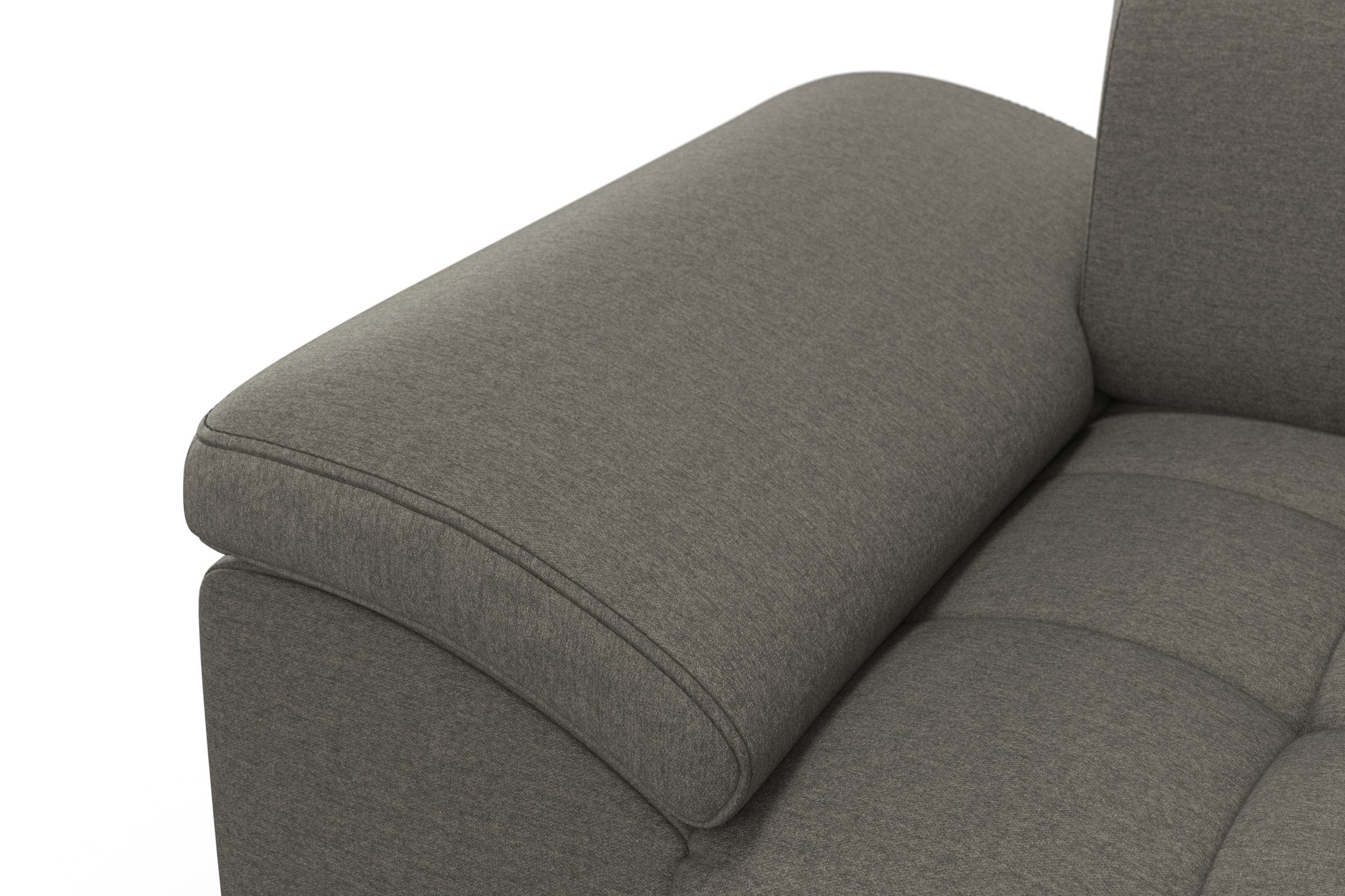 sit&more Ecksofa »Cool L-Form«, wahlweise mit Kopfteilverstellung und Vorziehsitz motorisch