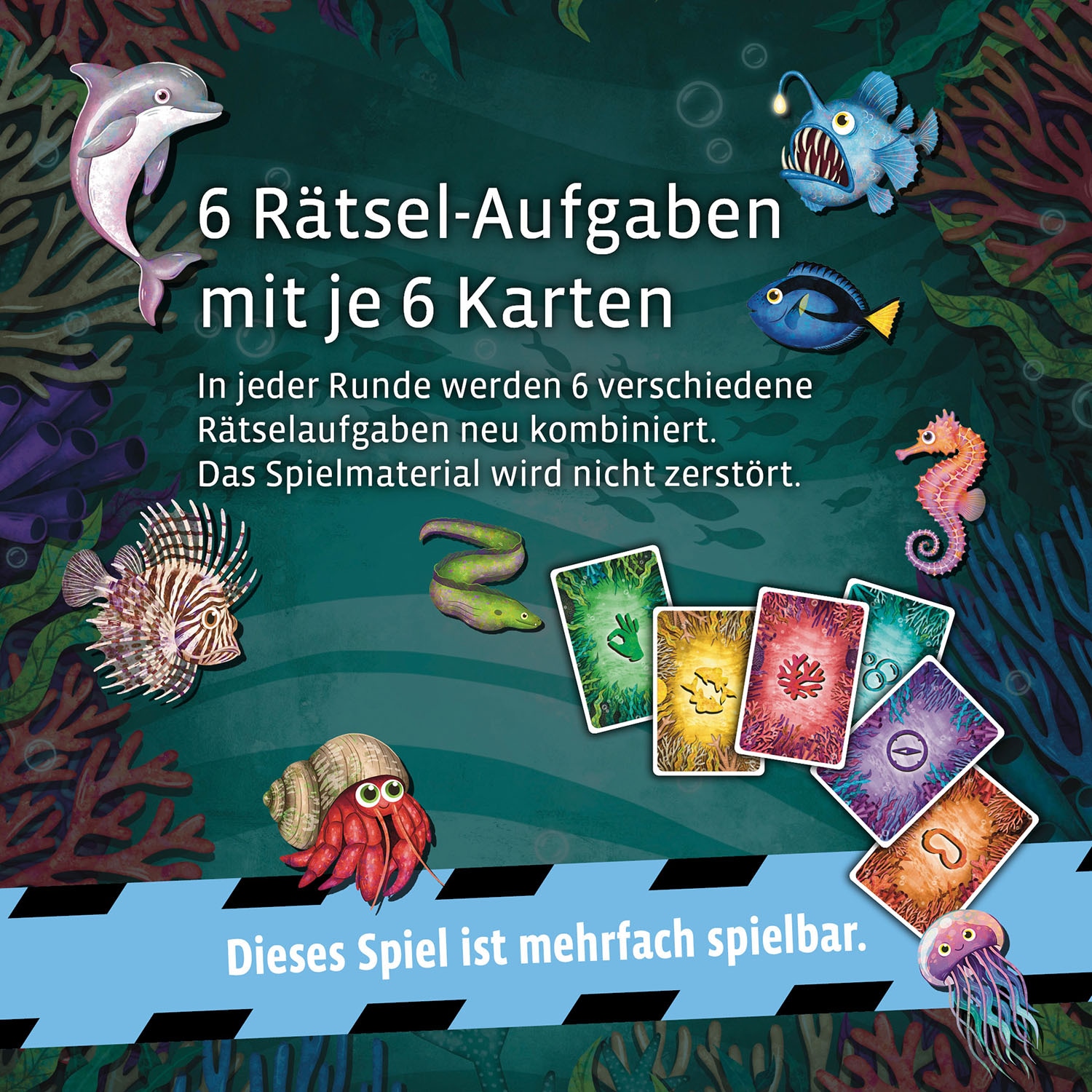 Kosmos Spiel »EXIT® Kids Rätselspaß im Meer« Made in Germany