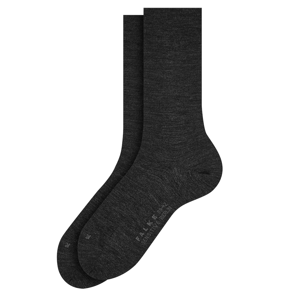 FALKE Socken »Sensitive Berlin«, (Packung, 2 Paar)