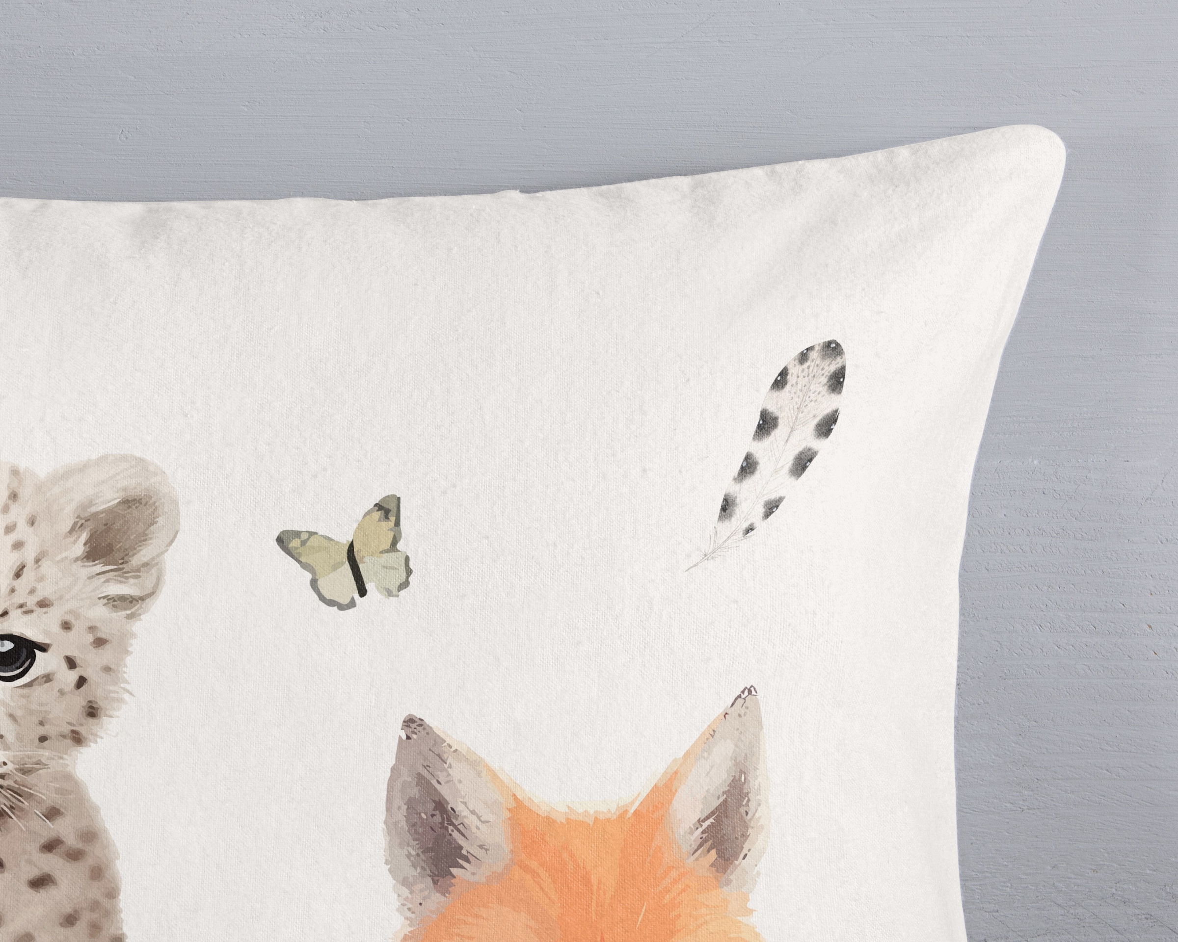 good morning Kinderbettwäsche »Svenmu« 2 Stk. tlg. Flanell Biber, 135x200, Warm, Reißverschluss, Wende, Kind, Tier