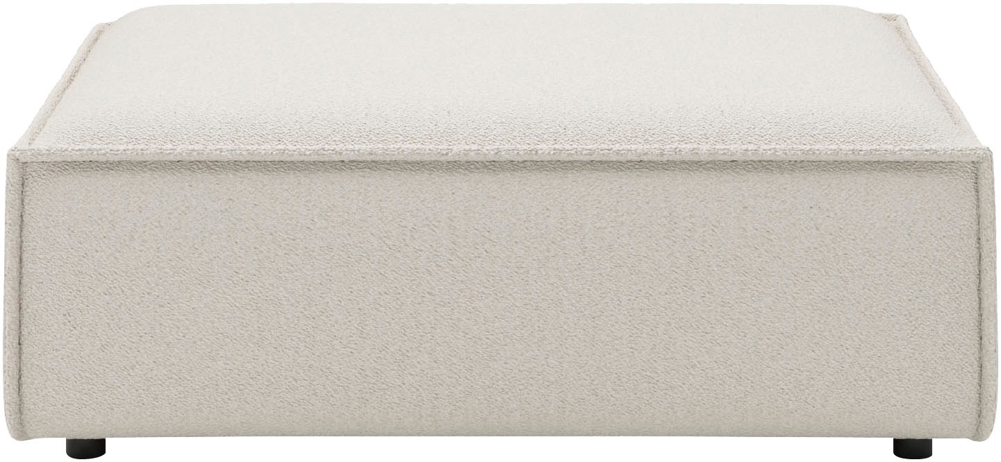 Places of Style Polsterhocker »Watertown, XXL Hockerbank passend zum Sofa - ideal als Beistellmodul«, erweiterbare Hockerbank mit weicher Polsterung