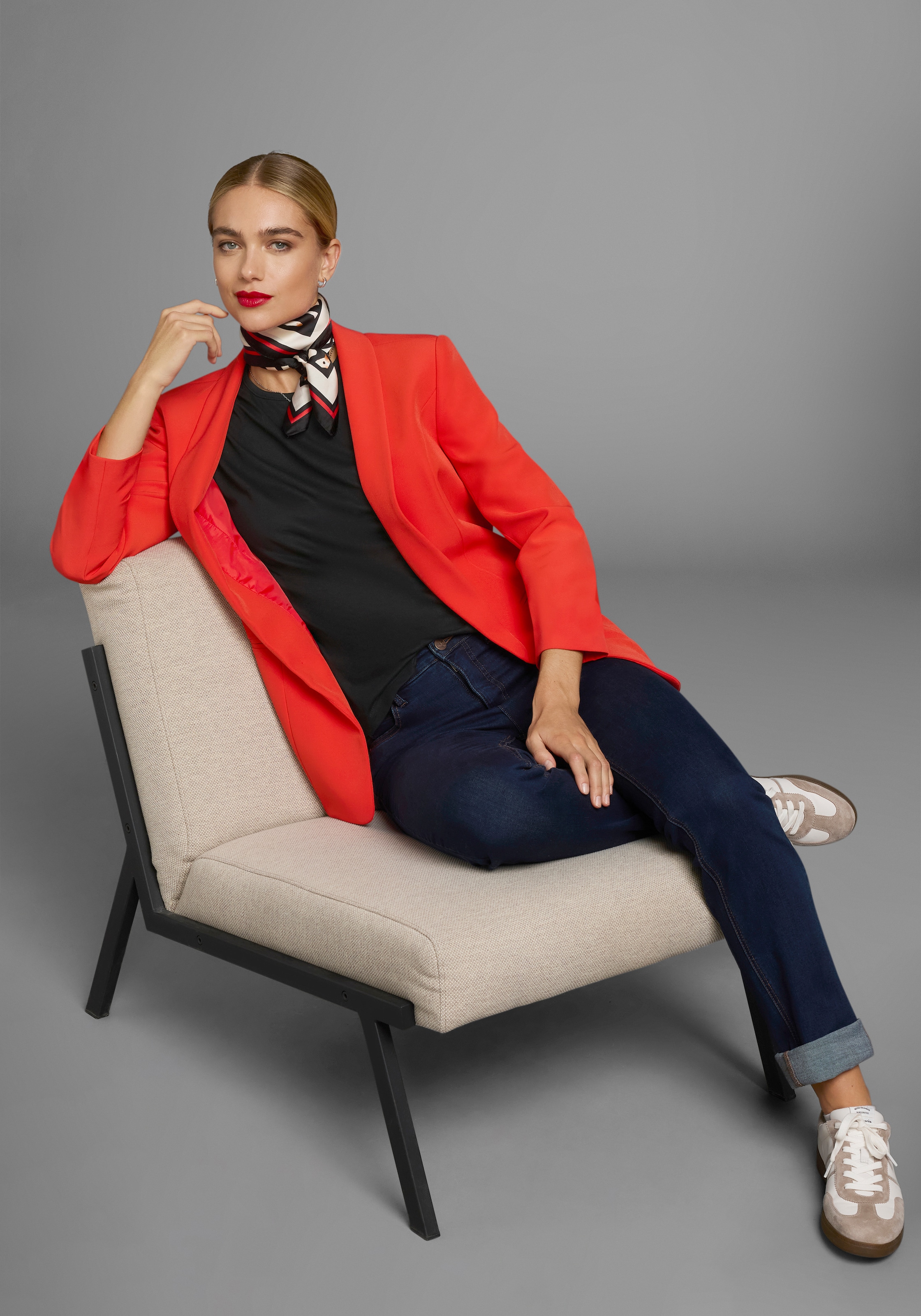 Boysen's T-Shirt Kurzarm,  unifarben,  Rundhals,  für Freizeit und Alltag