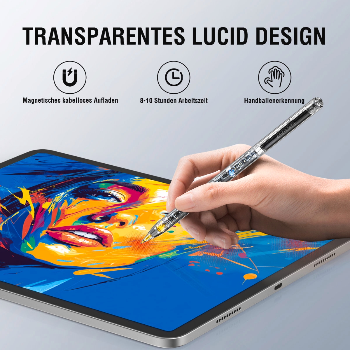 4smarts Eingabestift »Aktiver Eingabestift Pencil Pro Lucid«