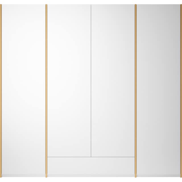Müller SMALL LIVING Drehtürenschrank »Modular Plus Variante 5«, geräumige  Schublade, Anbauregal rechts oder links montierbar auf Rechnung bestellen