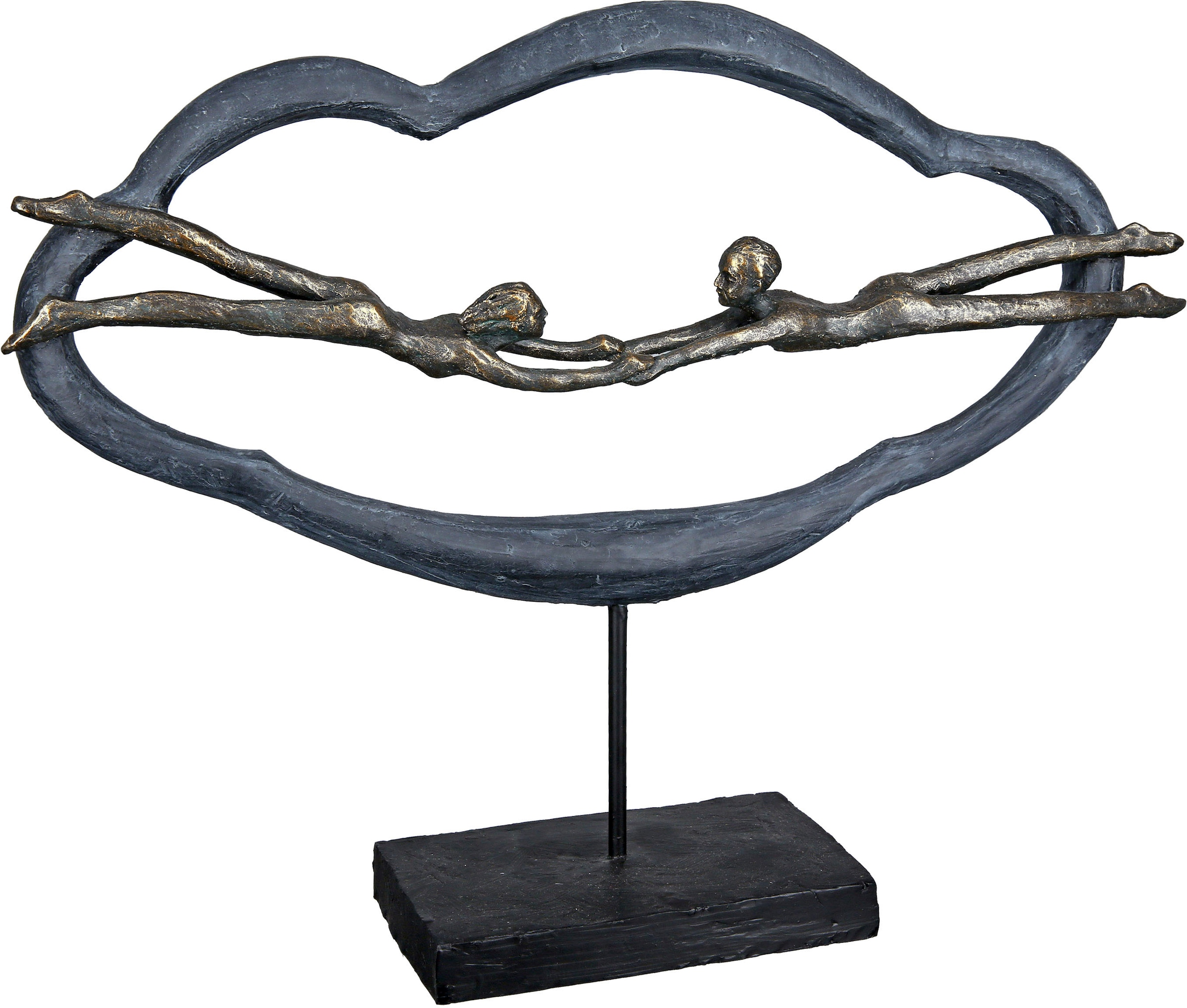 Casablanca by Gilde »Skulptur (1 bestellen Dekofigur in Raten grau«, Love is air, the St.), auf grau