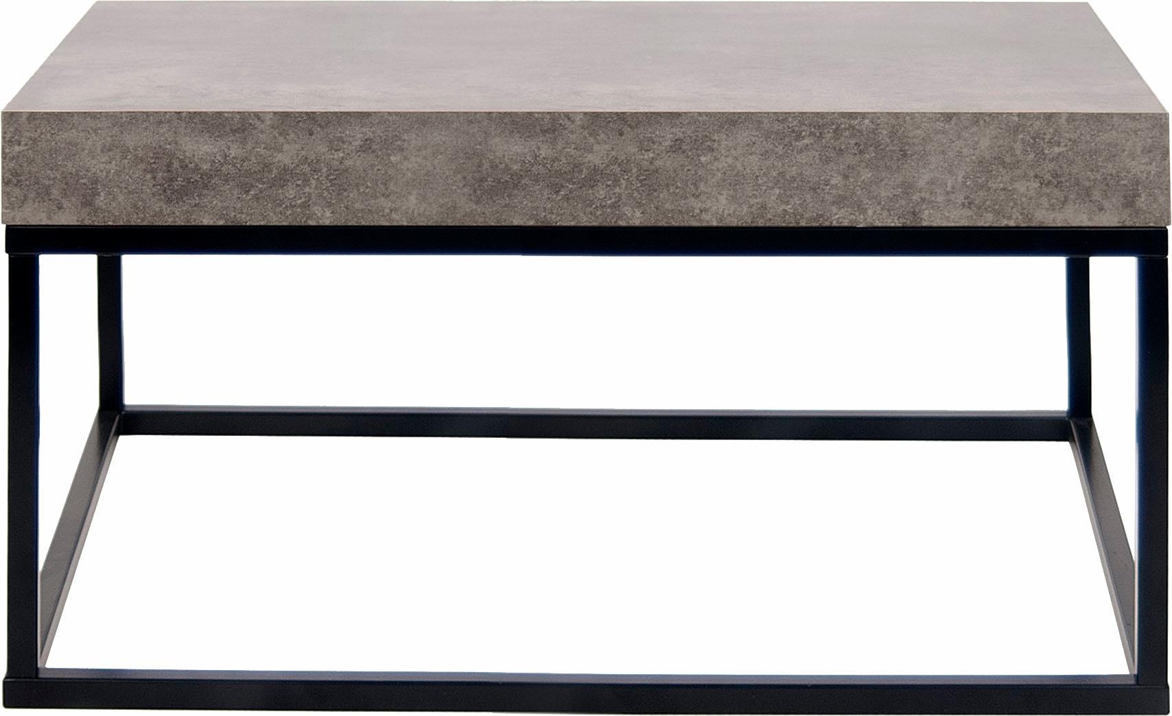 TemaHome Couchtisch »Petra«, mit einer Tischplatte in Beton-Optik und einem günstig online kaufen