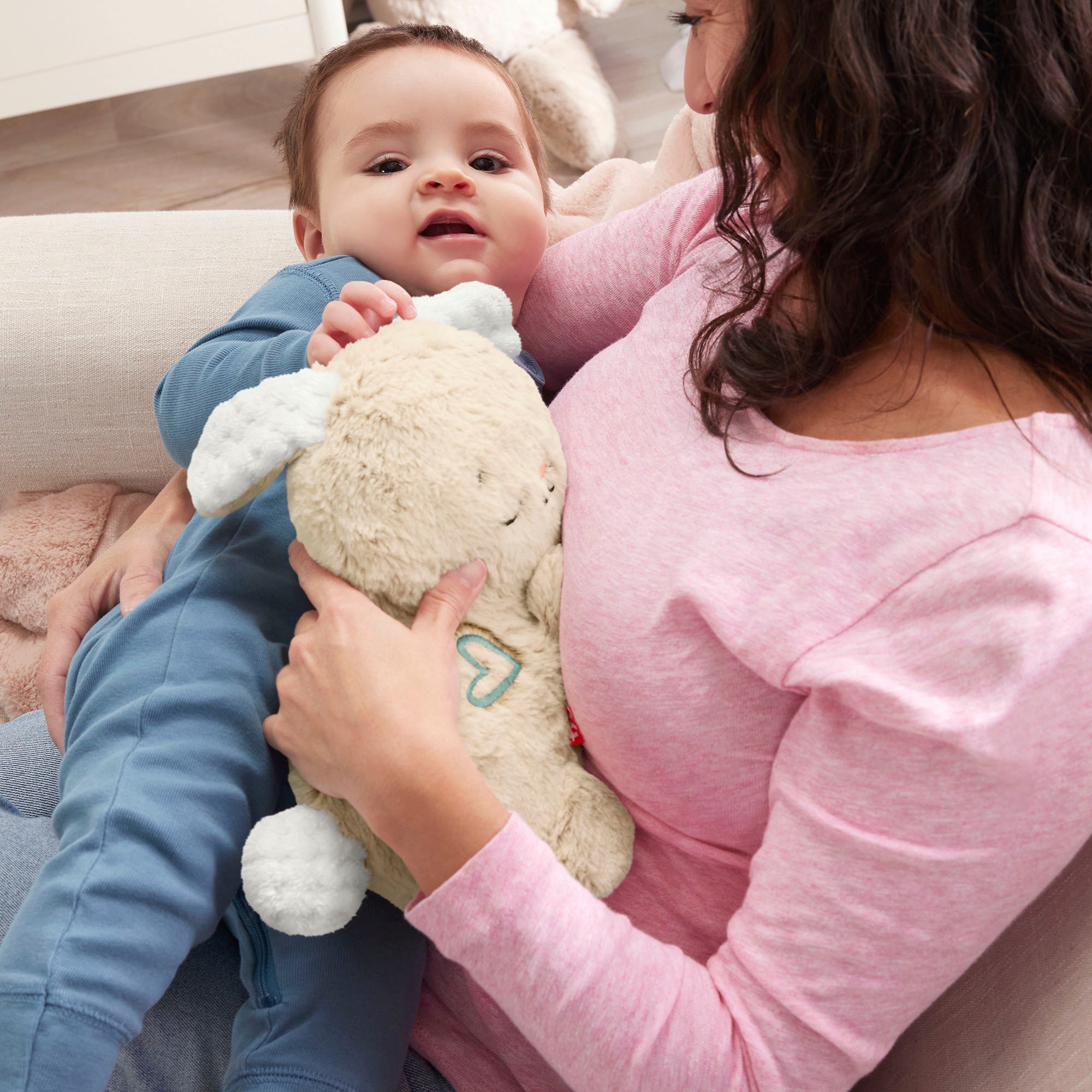 Fisher-Price® Plüschfigur »Schlummer-Häschen«, Einschlafhilfe, mit sanftem Licht