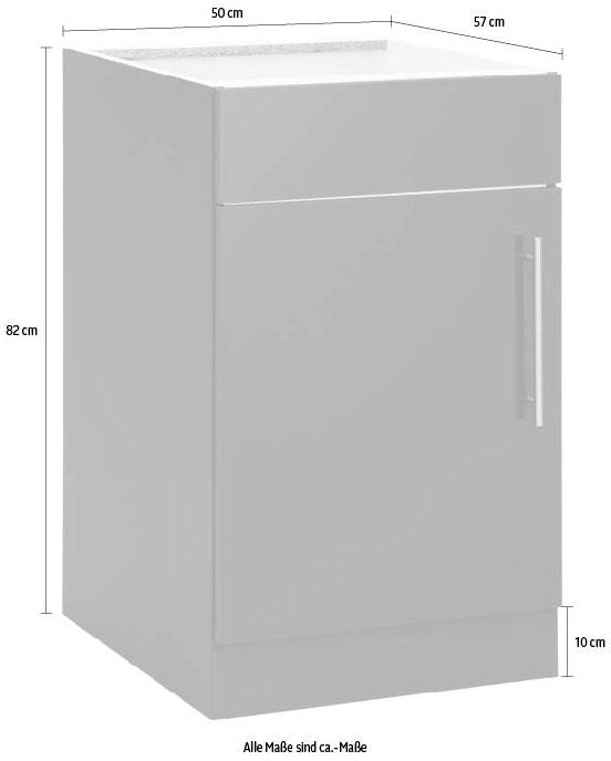 wiho Küchen Spülenschrank »Cali« 50 cm breit, ohne Arbeitsplatte
