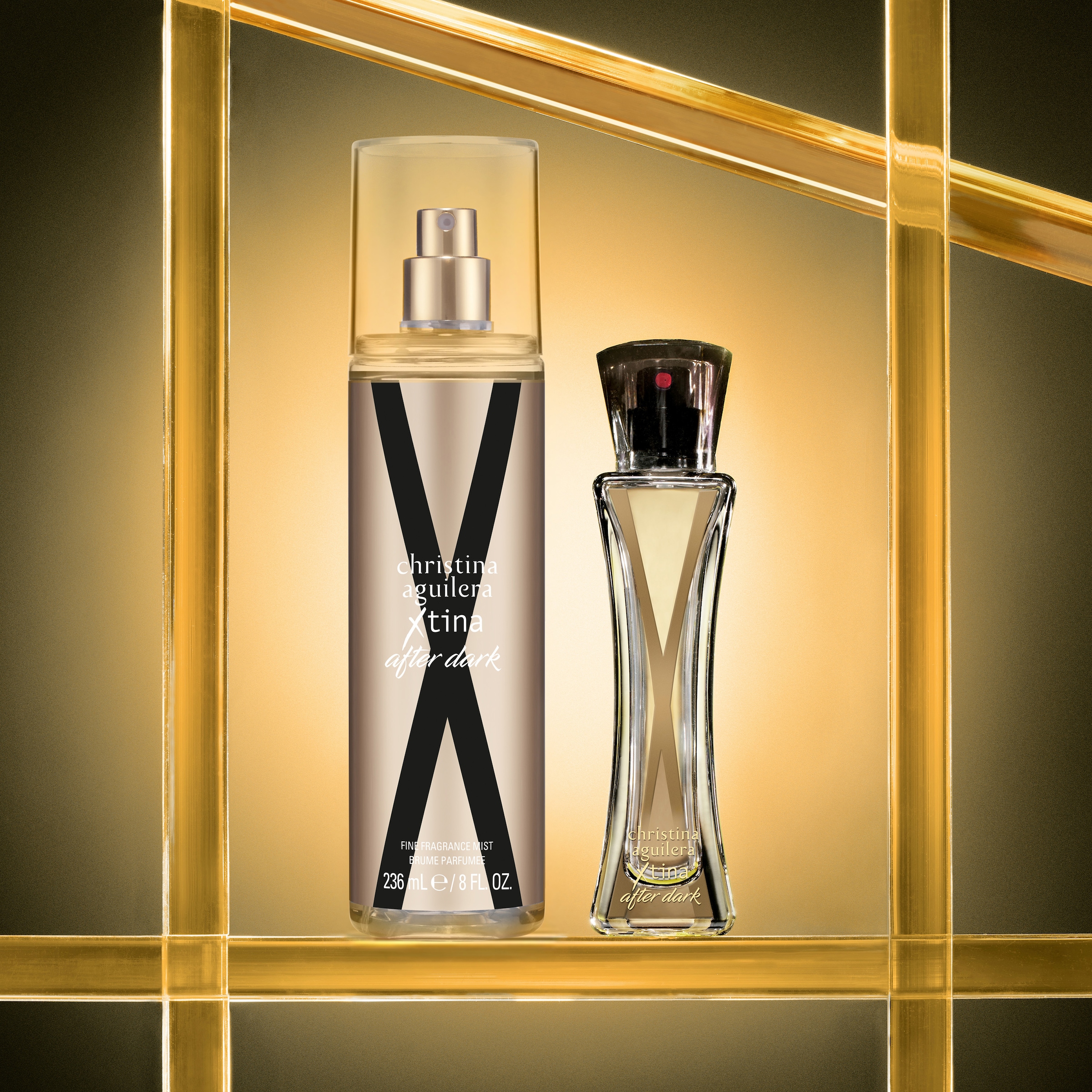 Christina Aguilera Körperspray »XTINA AFTER DARK FINE FRAGRANCE MIST« mit Feige aus der Provence, floral, amber- und holzig