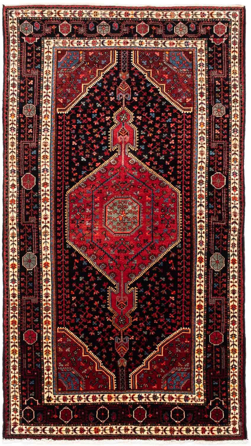 morgenland Wollteppich »Shiraz Medaillon 222 x 157 cm«, rechteckig, 1 mm Hö günstig online kaufen