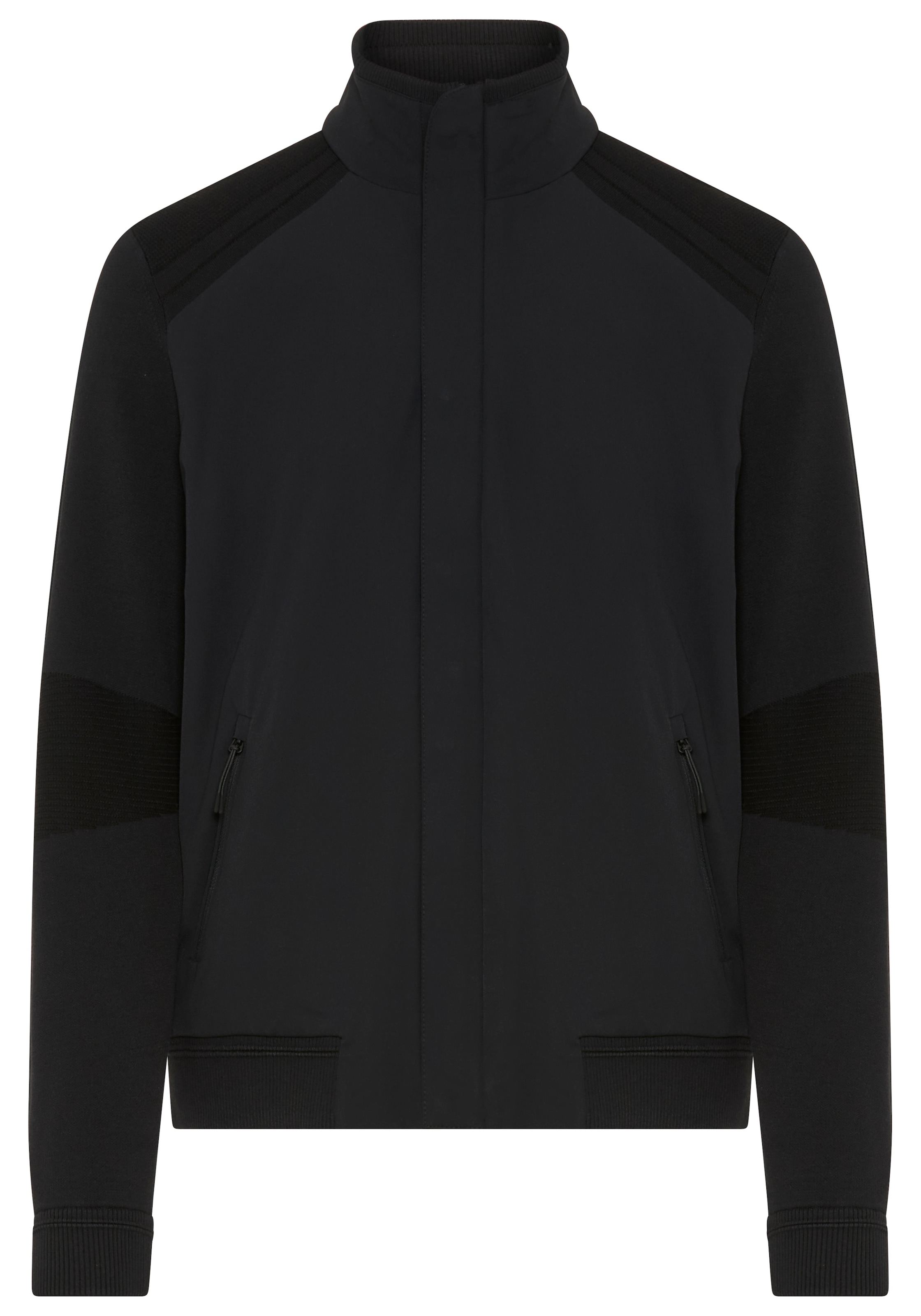 BOSS GREEN Hybridjacke »Porsche Spirit 70 Capsule Collection« Premium Herrenmode Limited Seidenmix Tech Strickqualität Tech Knitwear